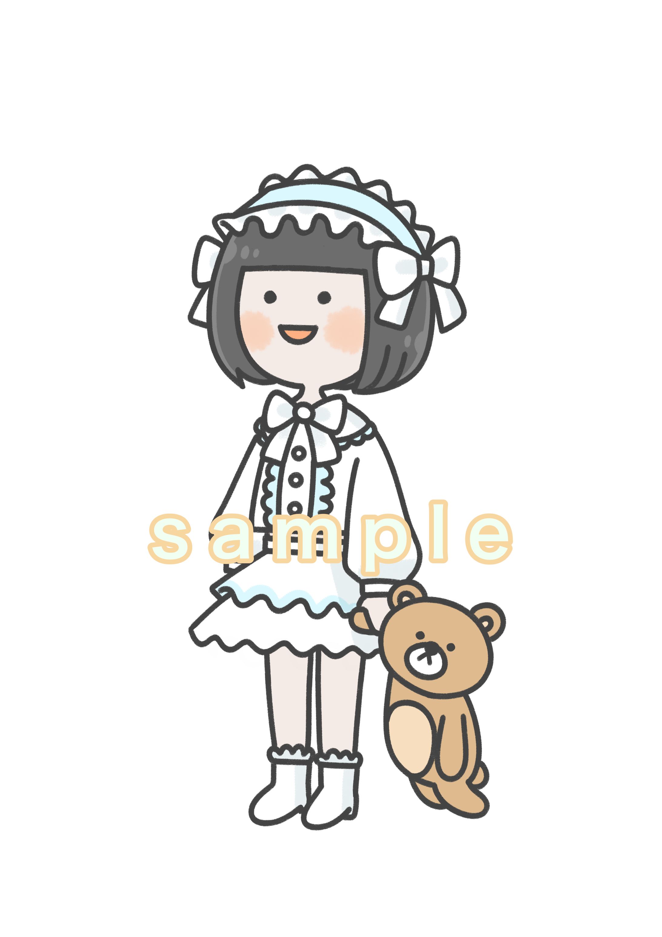 ZeroProject池田遥希様グッズ用イラスト-1