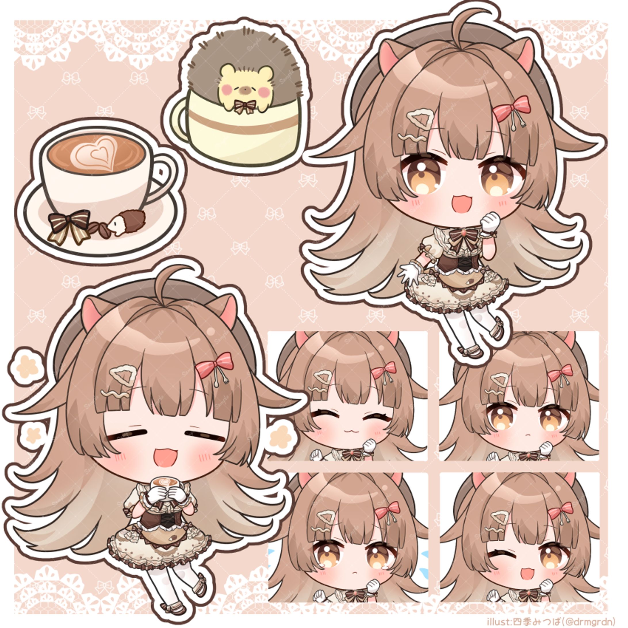 SDイラスト(1.7頭身スペシャル作画)-1