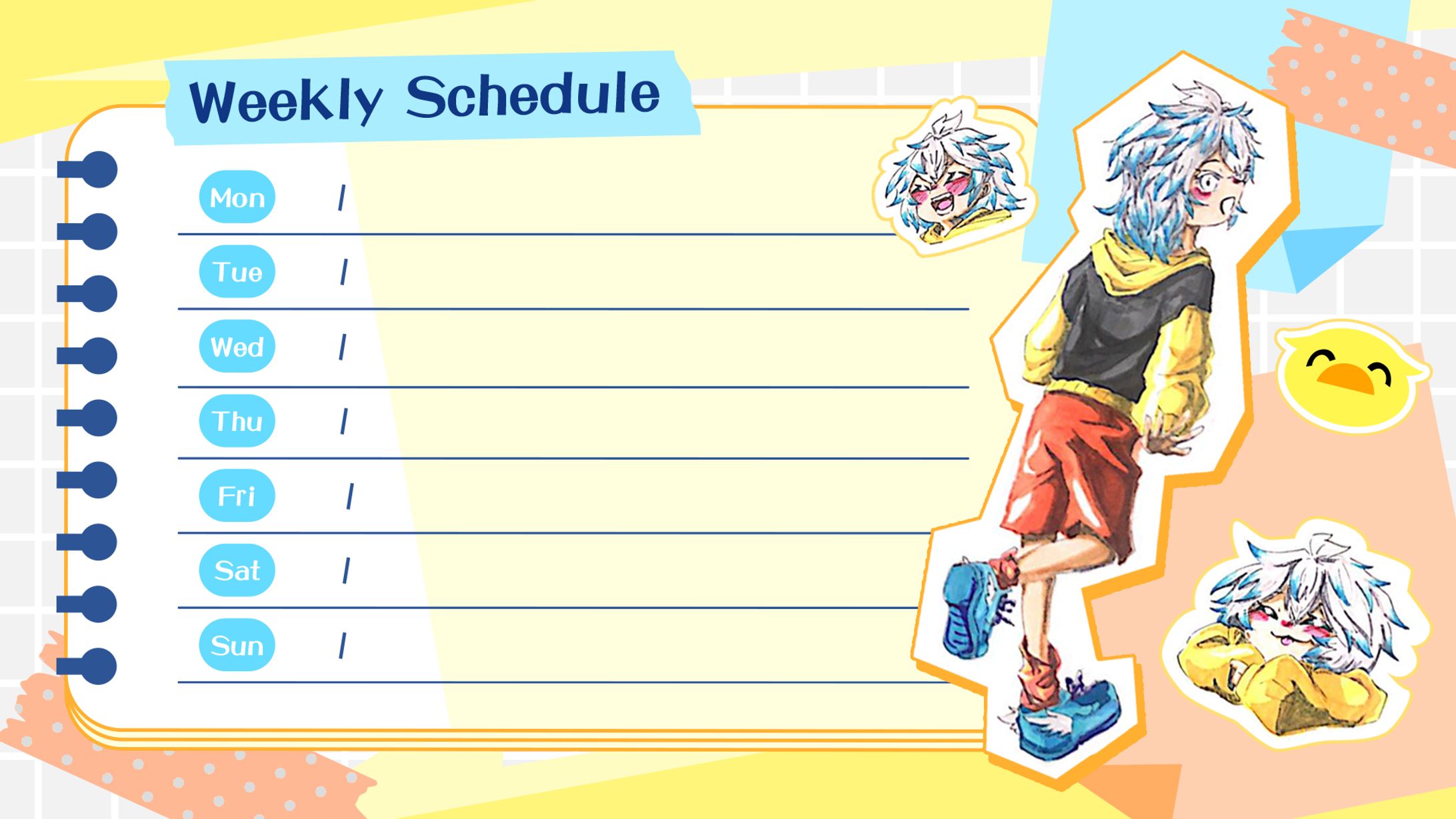 SCHEDULE DESIGN-1