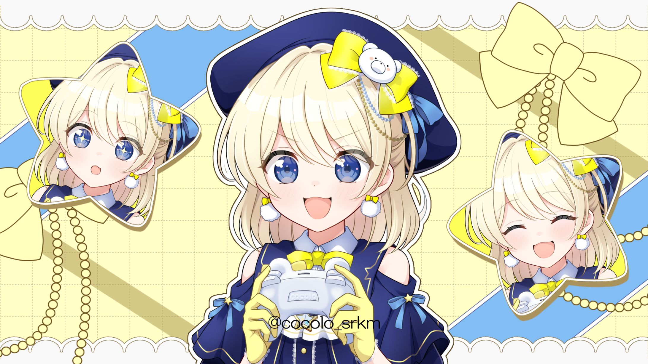 【お仕事】cocolo様　ゲーム配信活動ビジュアル-1