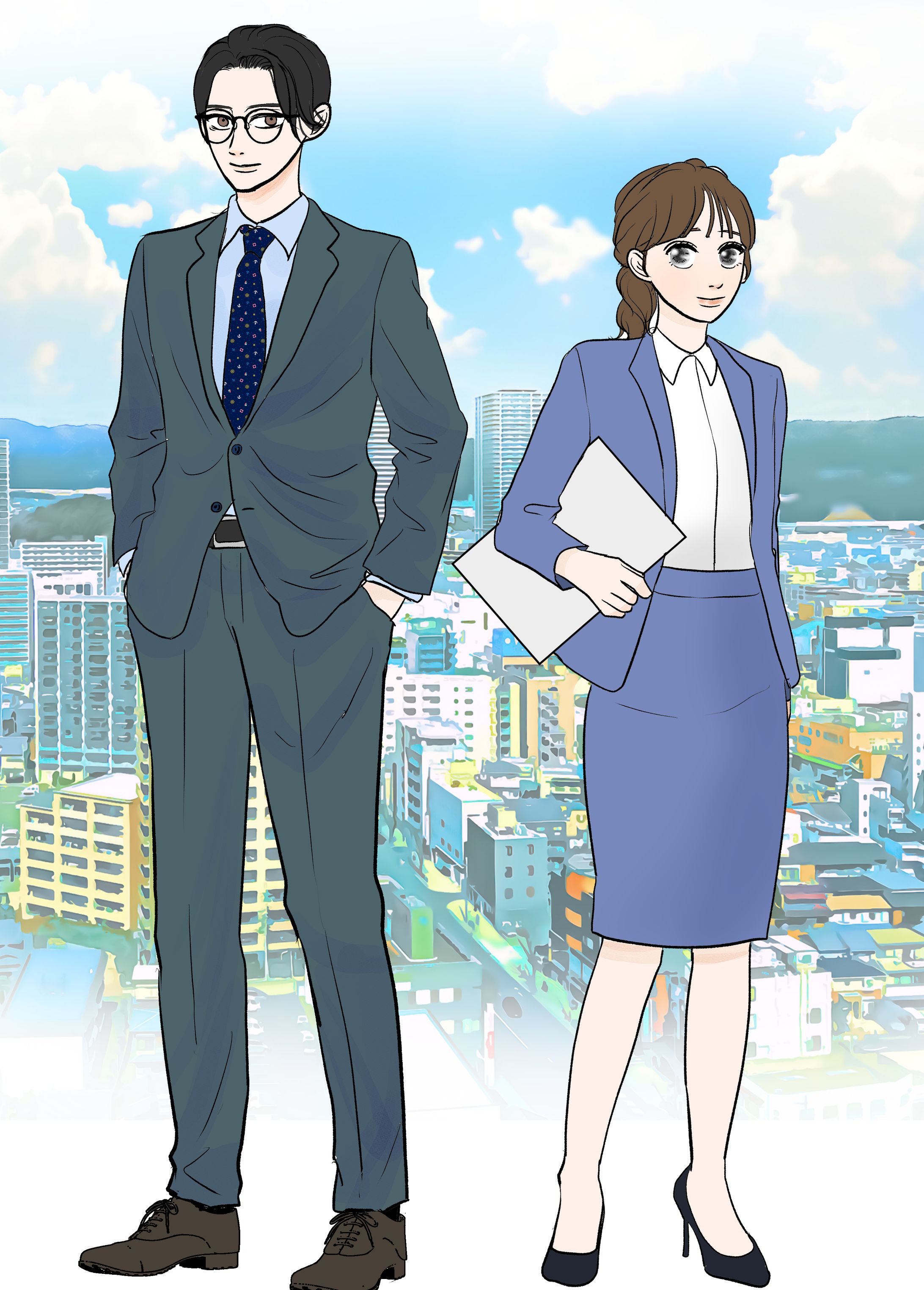 【スーツ姿】-1
