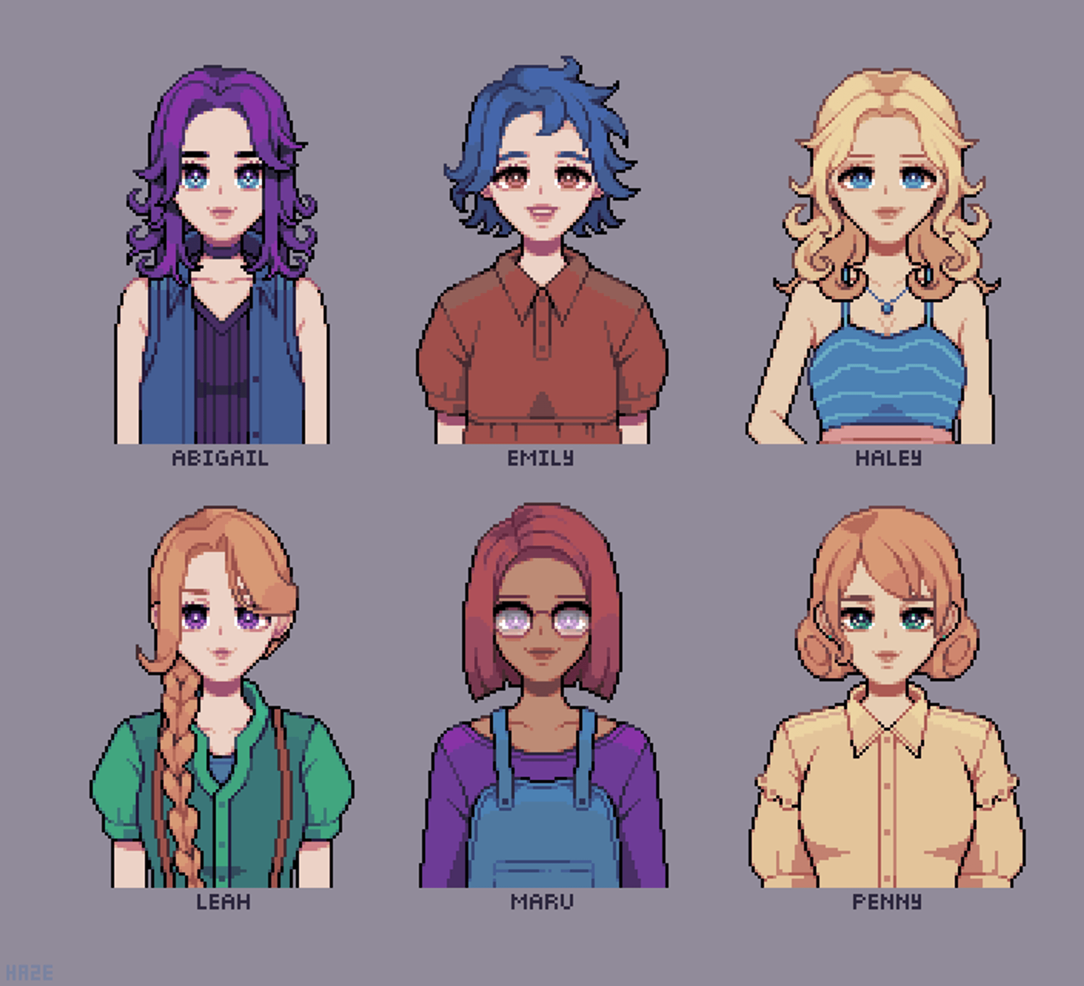 Stardew Valley Portraits-1