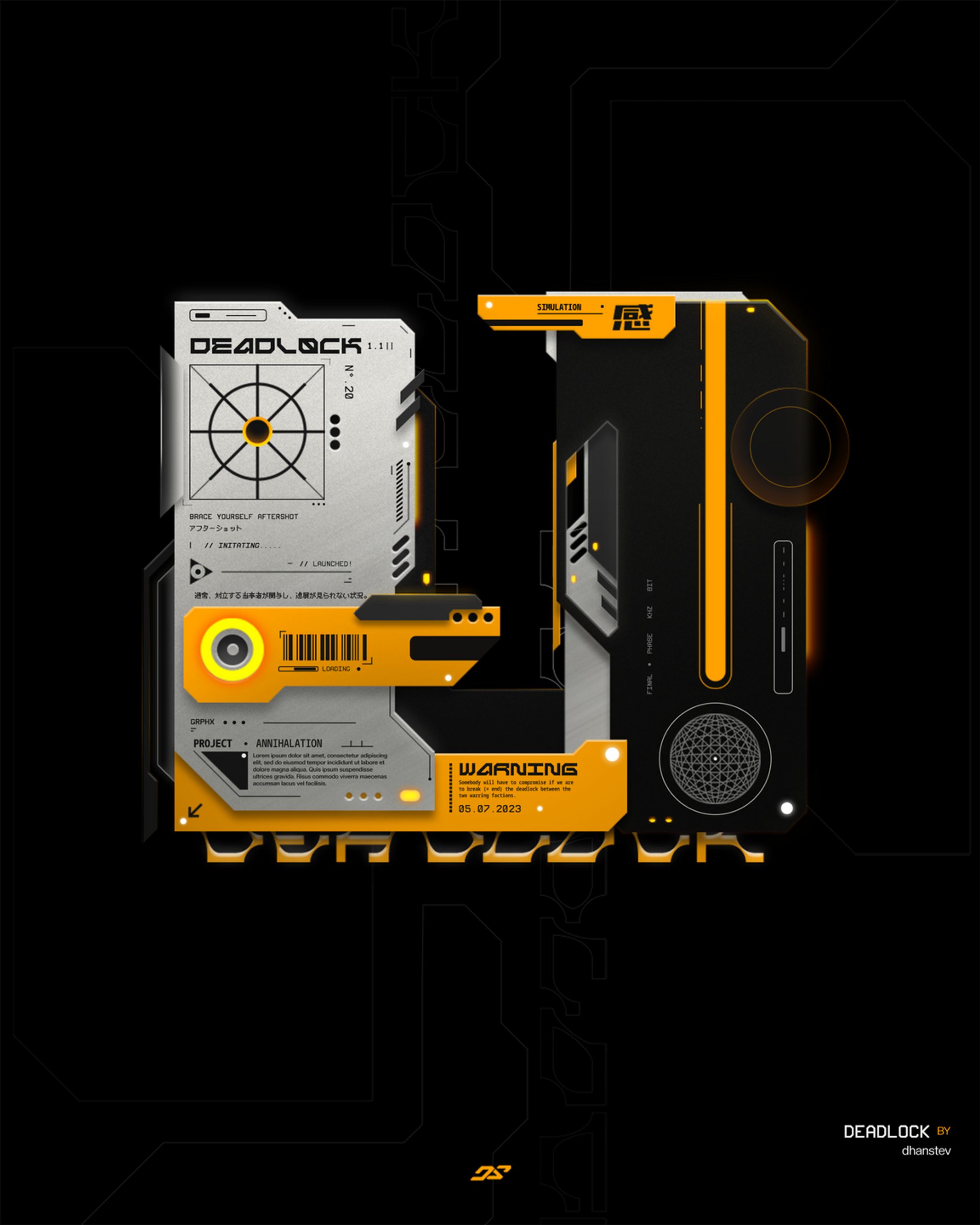 DEADLOCK - 3D Poster-1