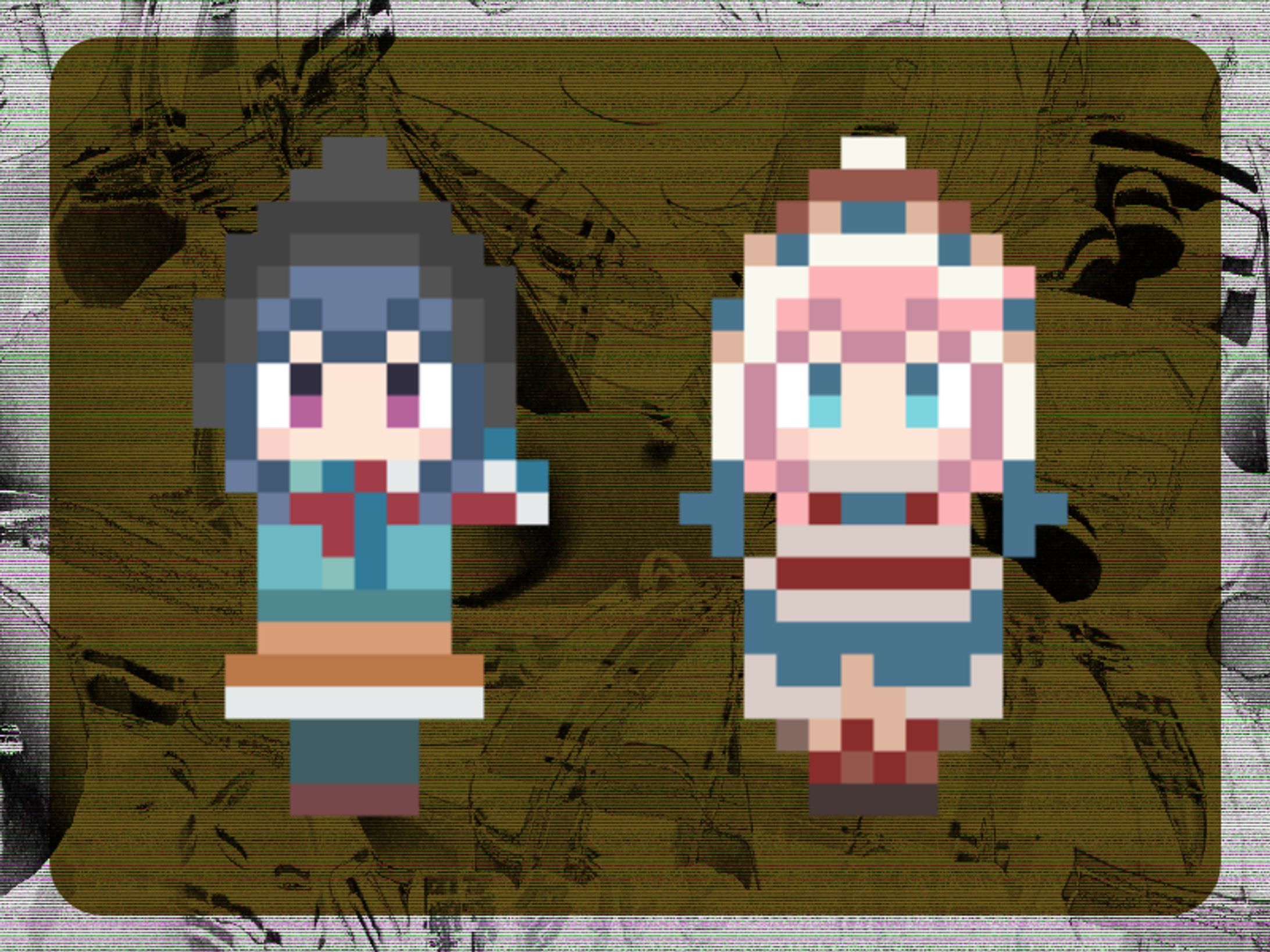ゆるキャン ドット絵-1