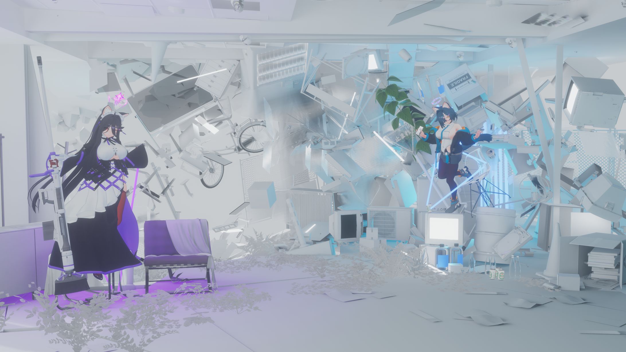 NEKOKAREYA 3D Avatar Showcase Room-1