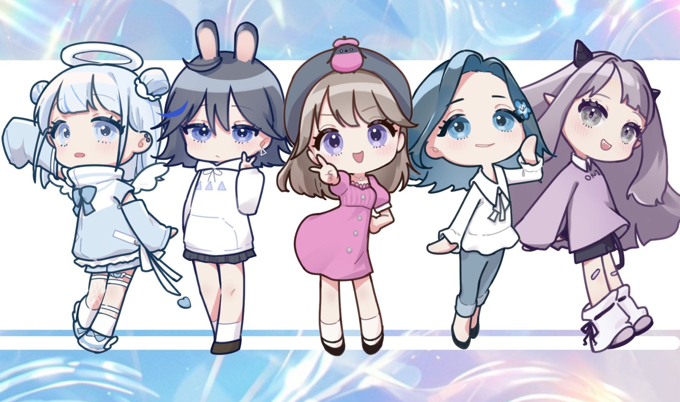 【SD】Vtuber姉妹！-1