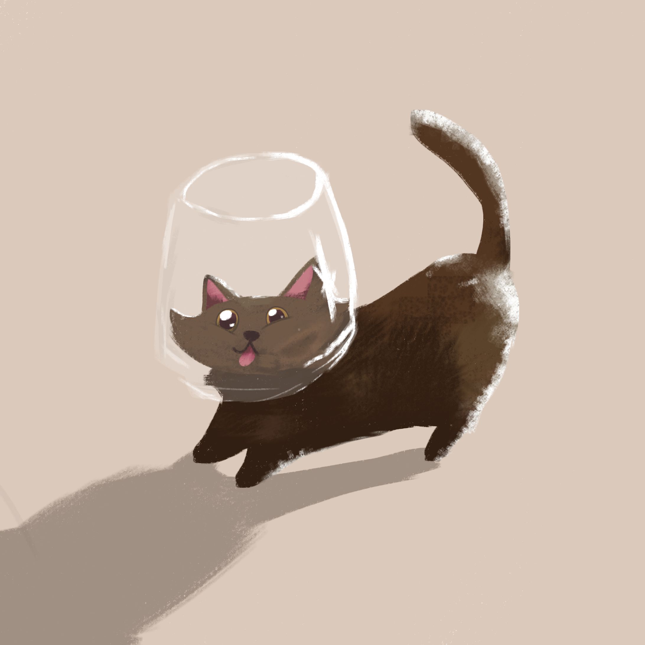 Kittie with a jar-1