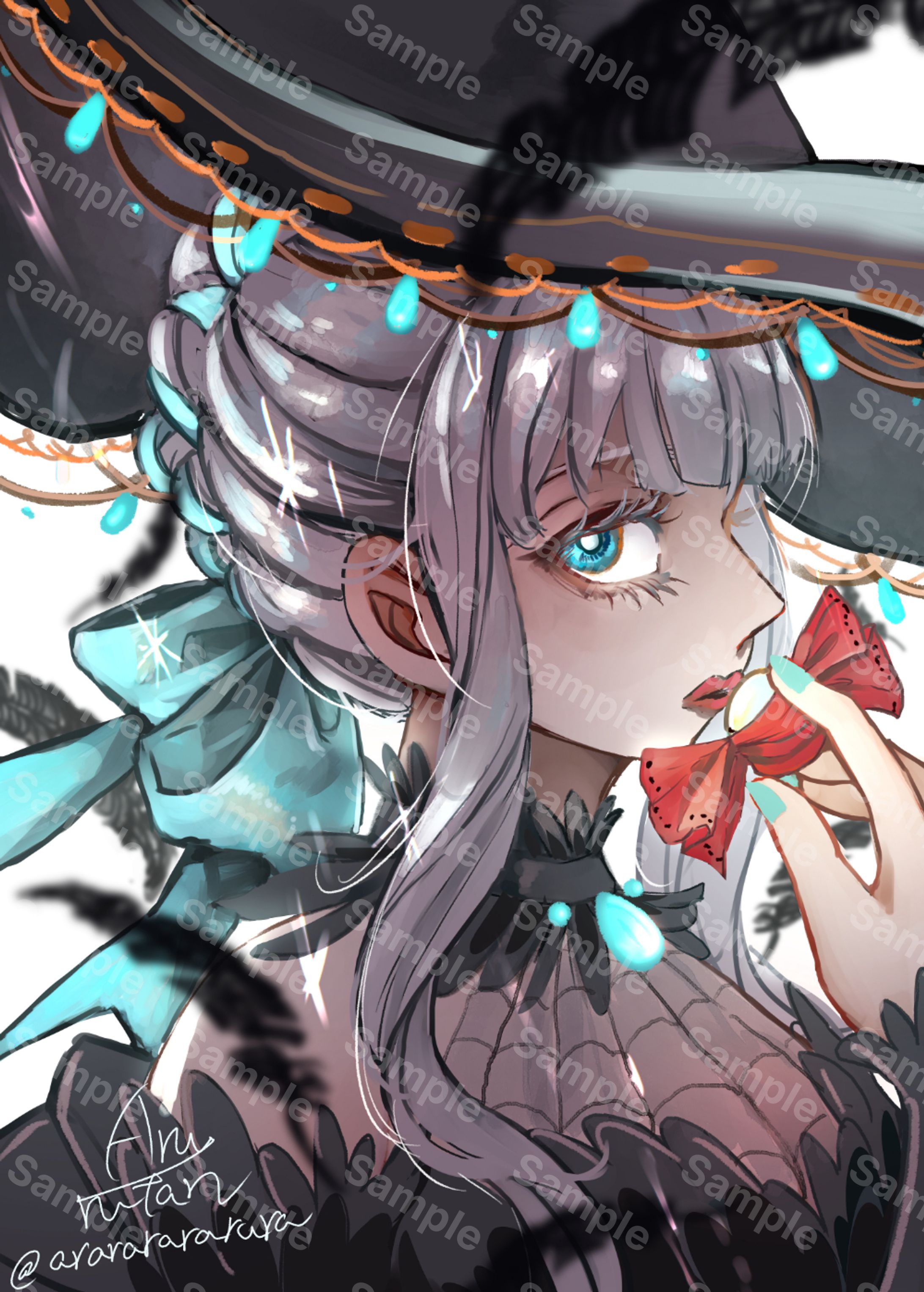 【オリジナル】2h drawing ソフィア×魔女-1