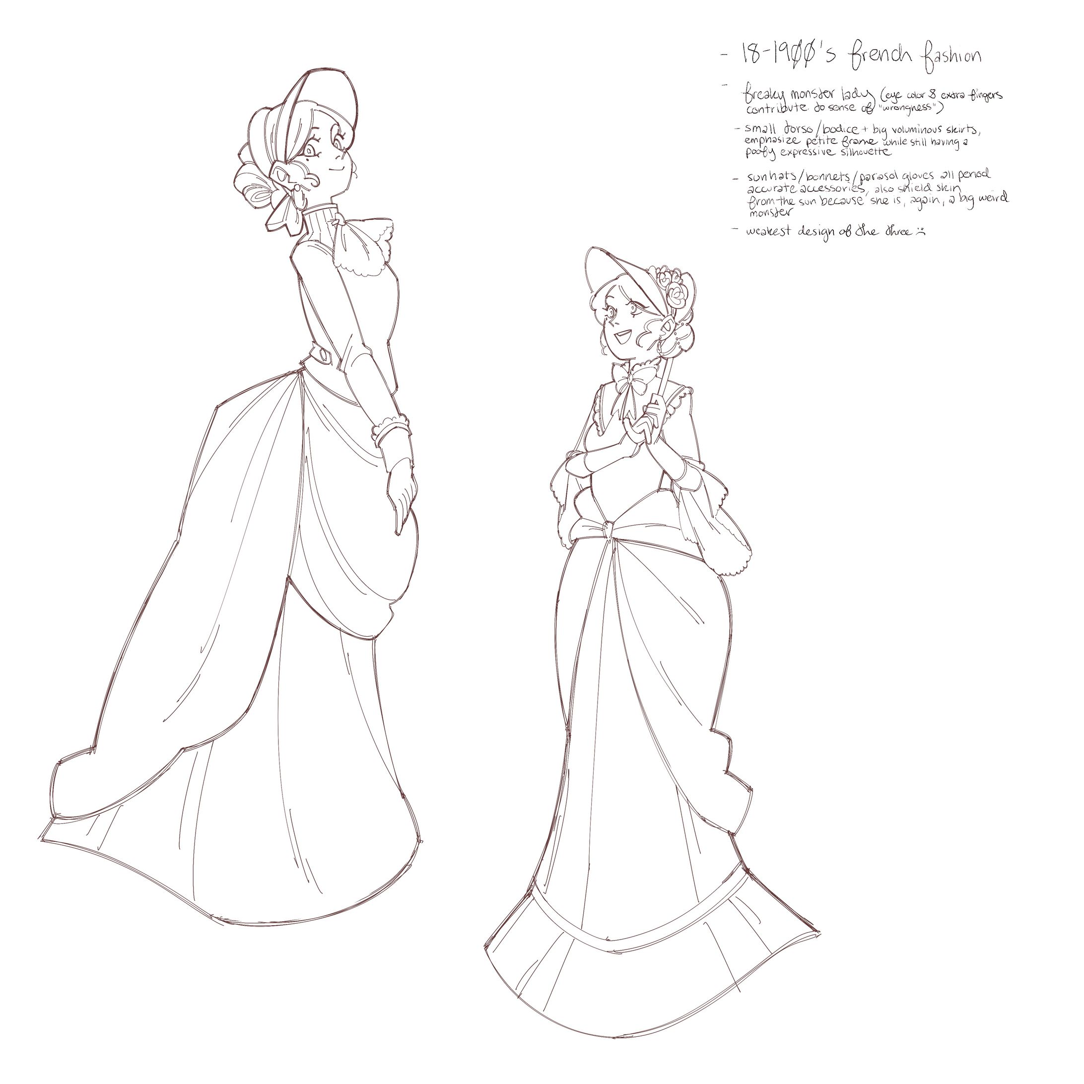 Character Design (Preliminary sketches)-1