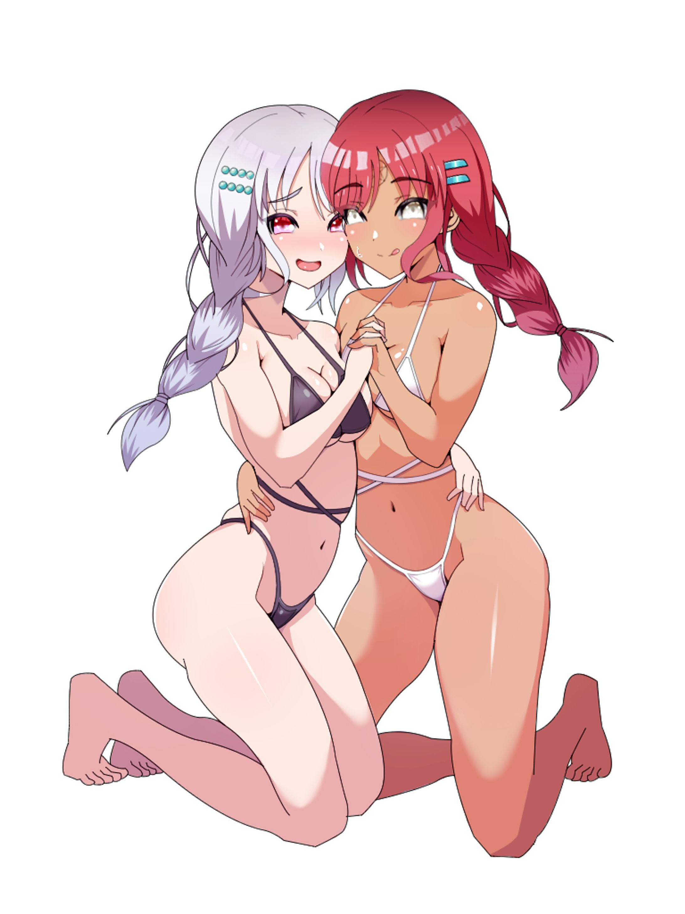 百合な女の子-1