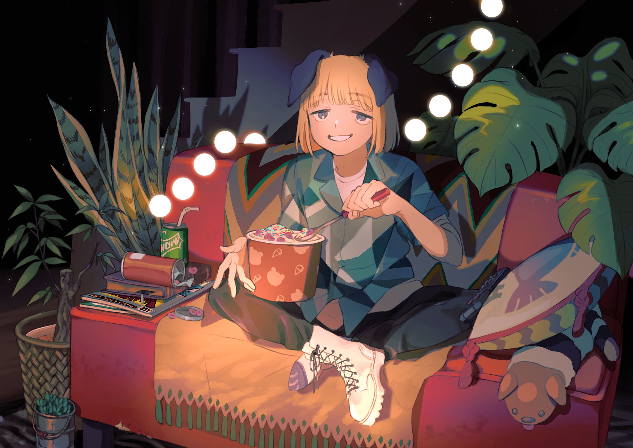 ご依頼イラスト　表情差分-1