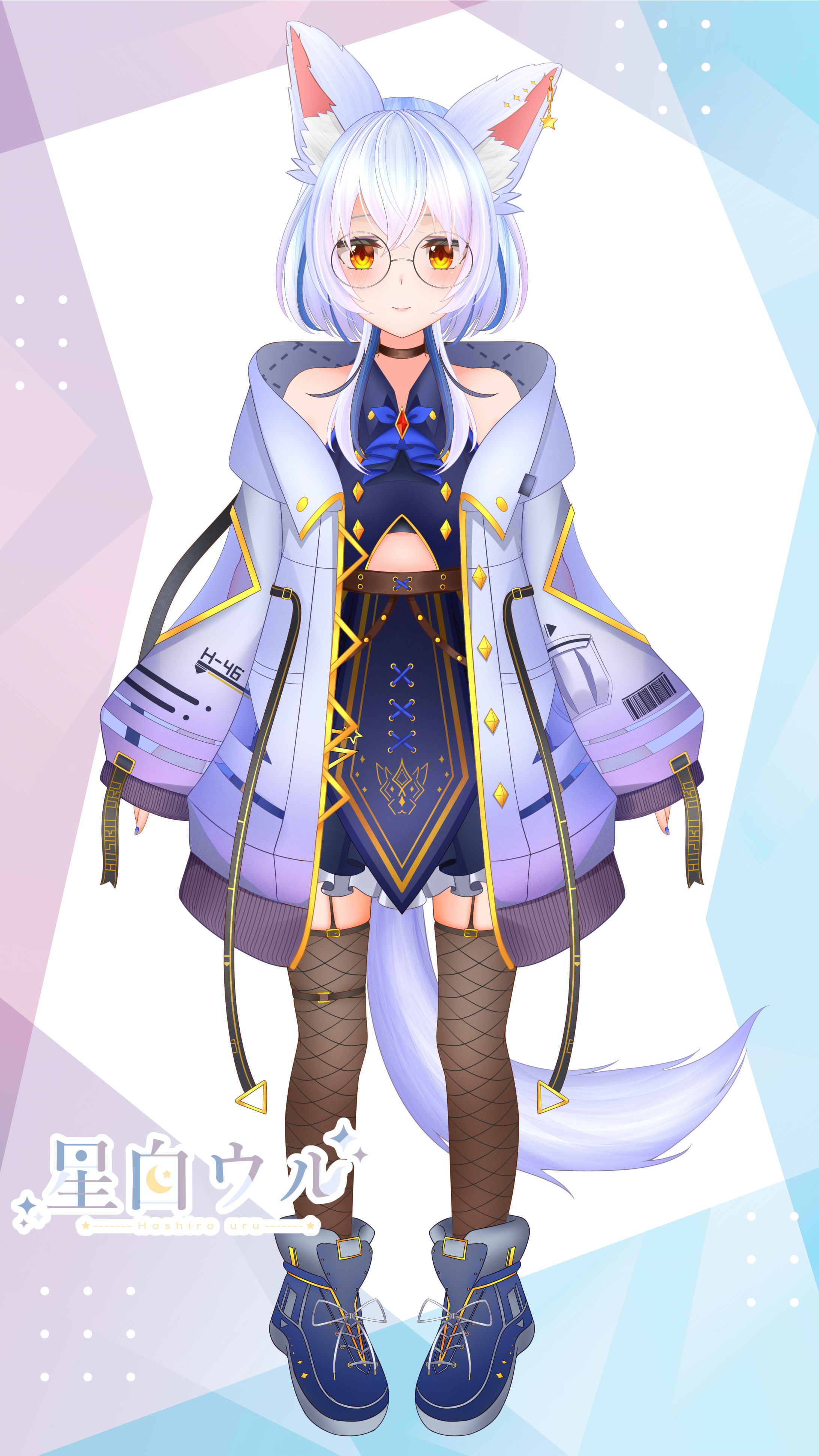【Vtuber】星白ウル 新衣装-1