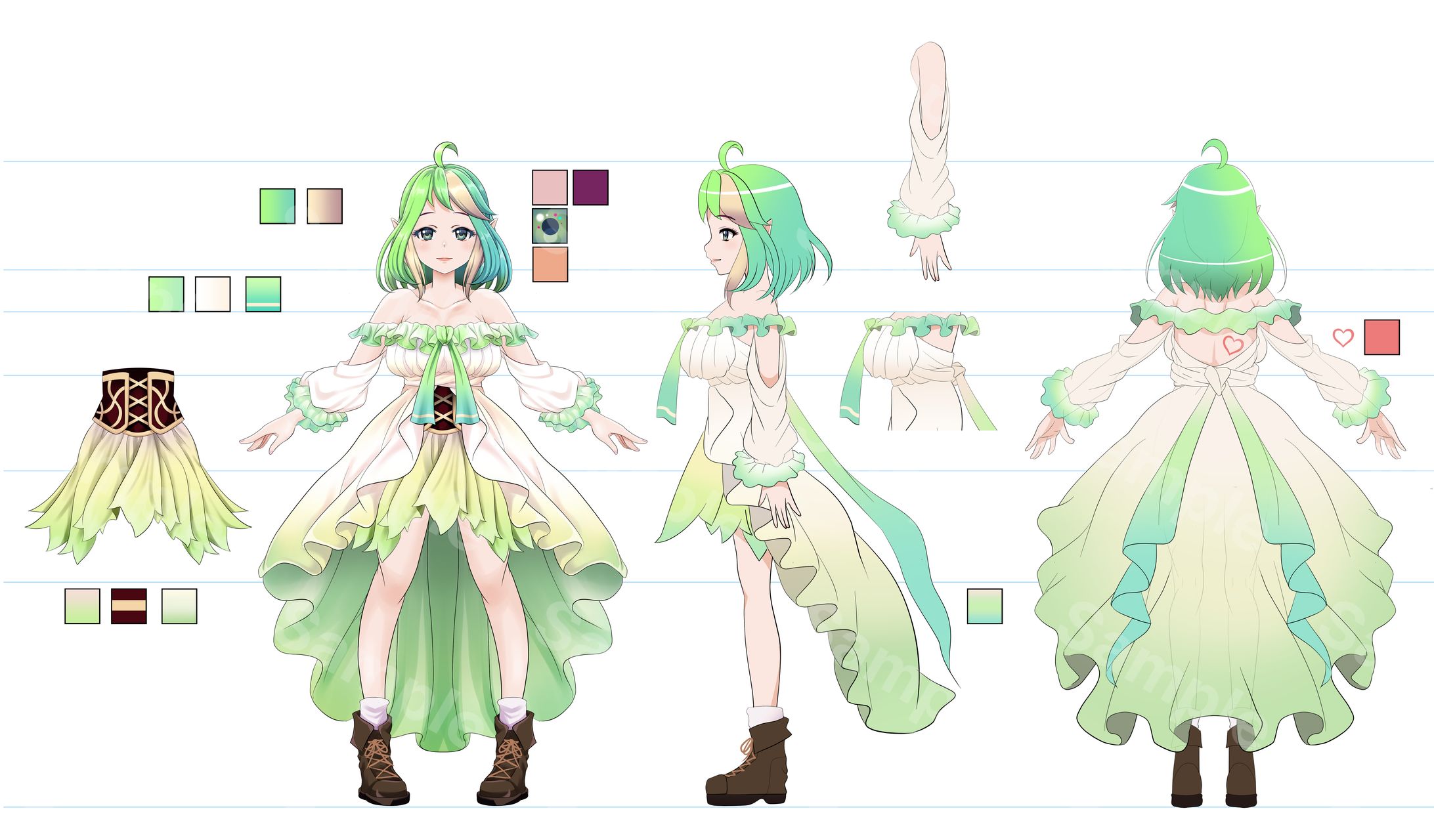 Vtuber デザイン業務-1