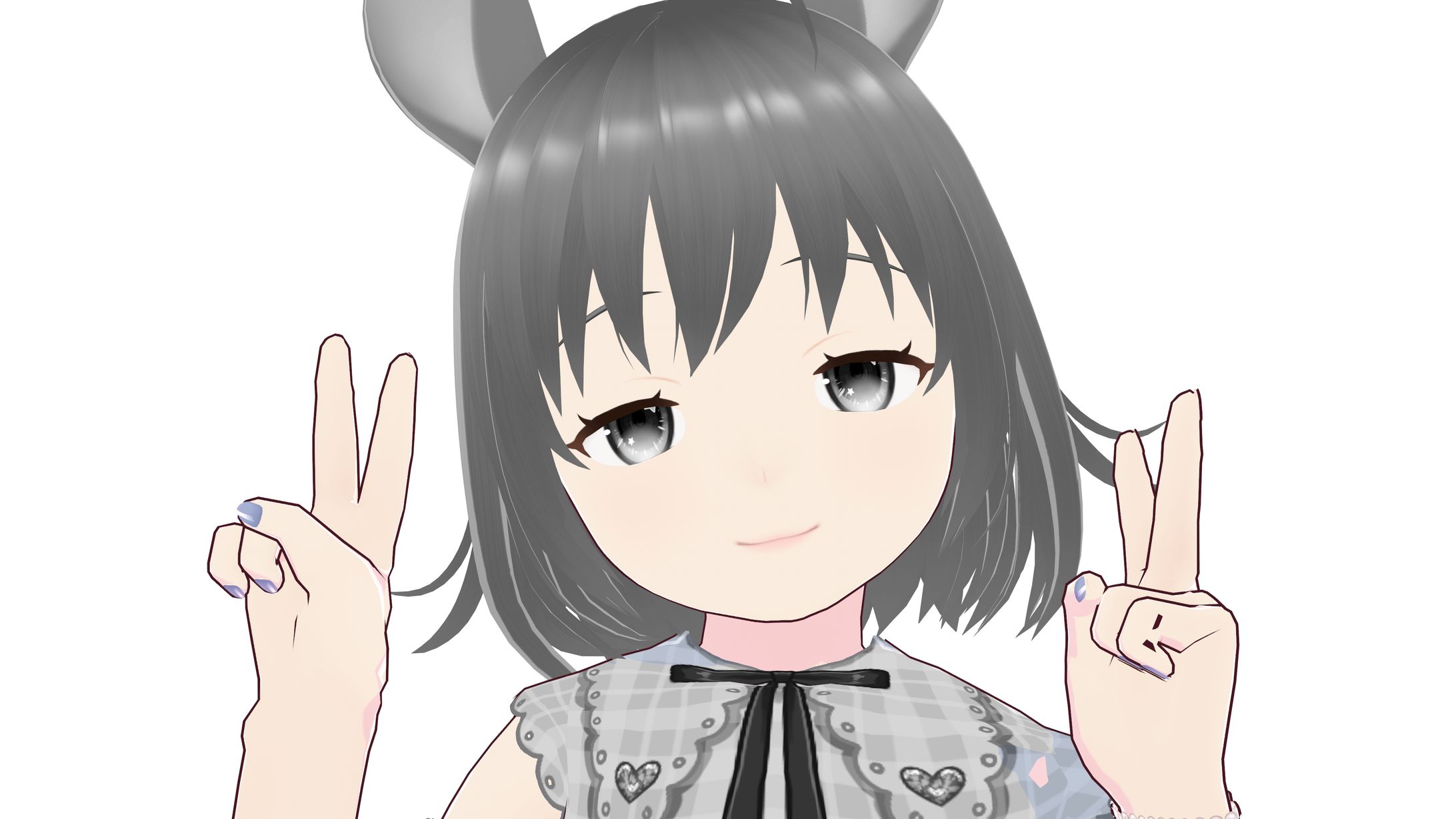 VRoidモデル【ちらり】-1