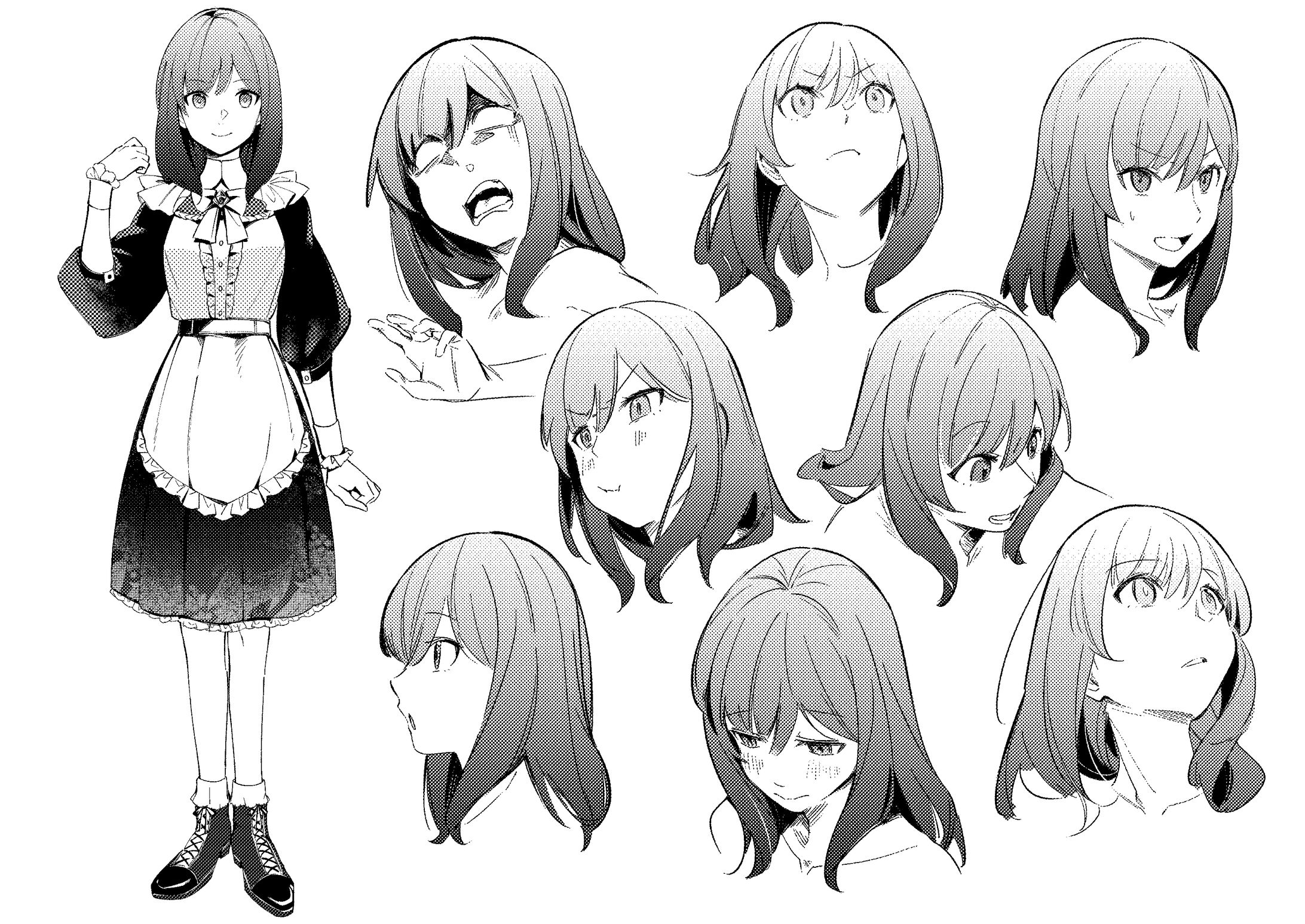 キャラ設定／表情集-1