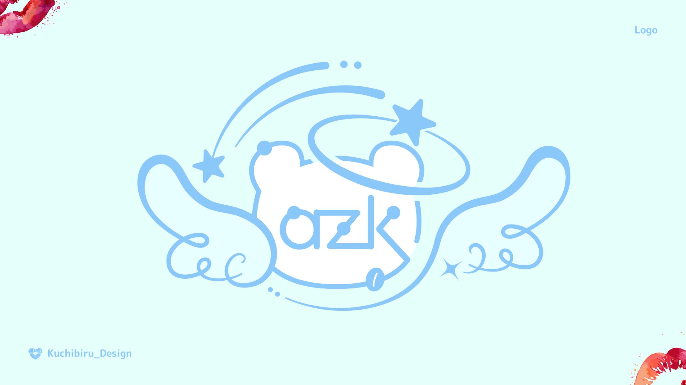 小豆 あんこ様 / SymbolLogo Design-1