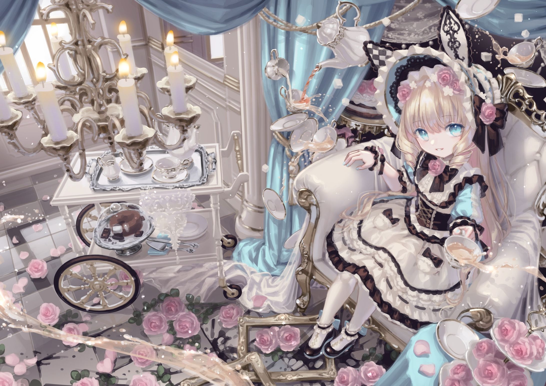 お茶会に誘われて-1