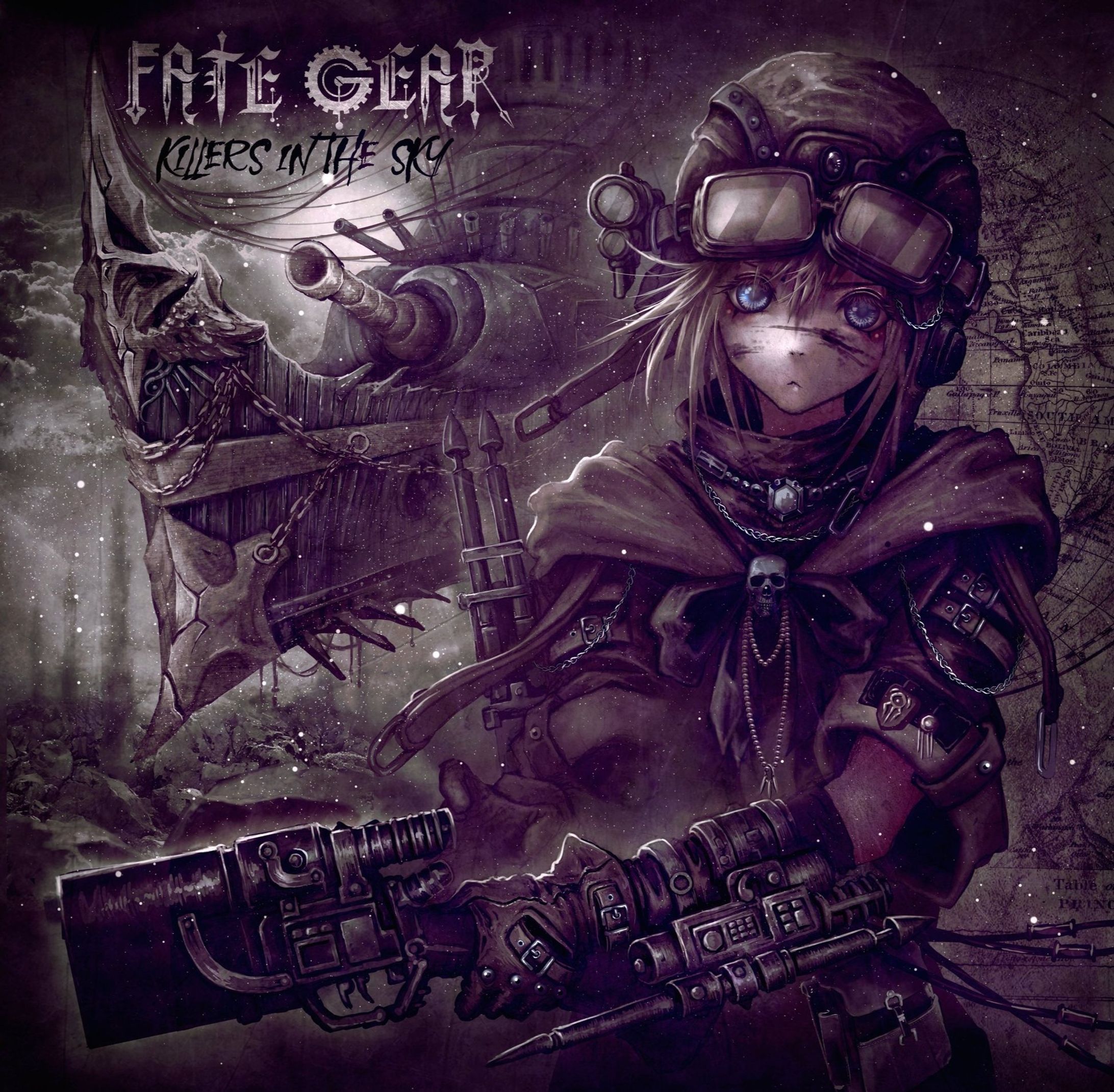 FATE GEAR「KILLERS IN THE SKY」　CDcover illust-1