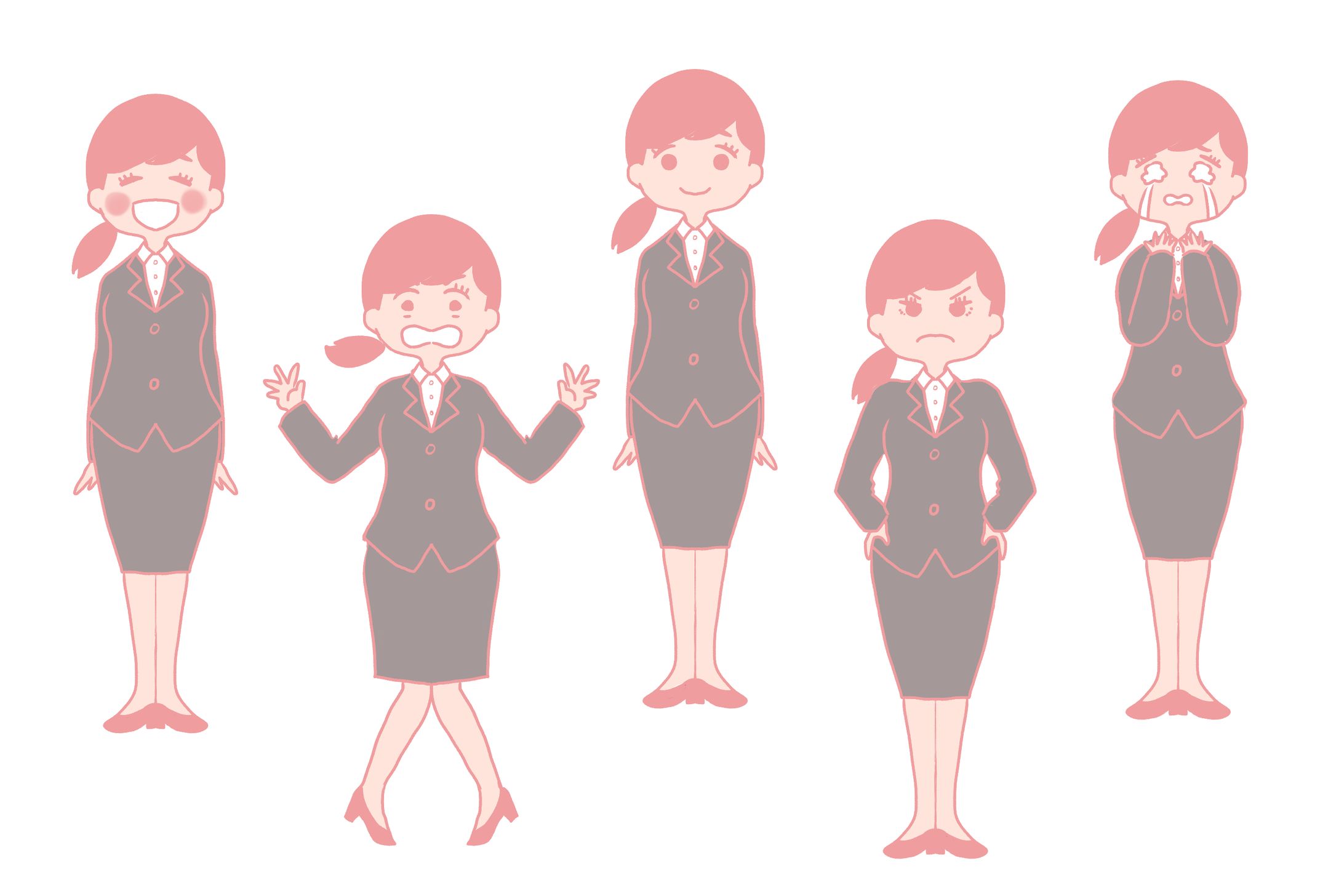 表情差分イラスト-1