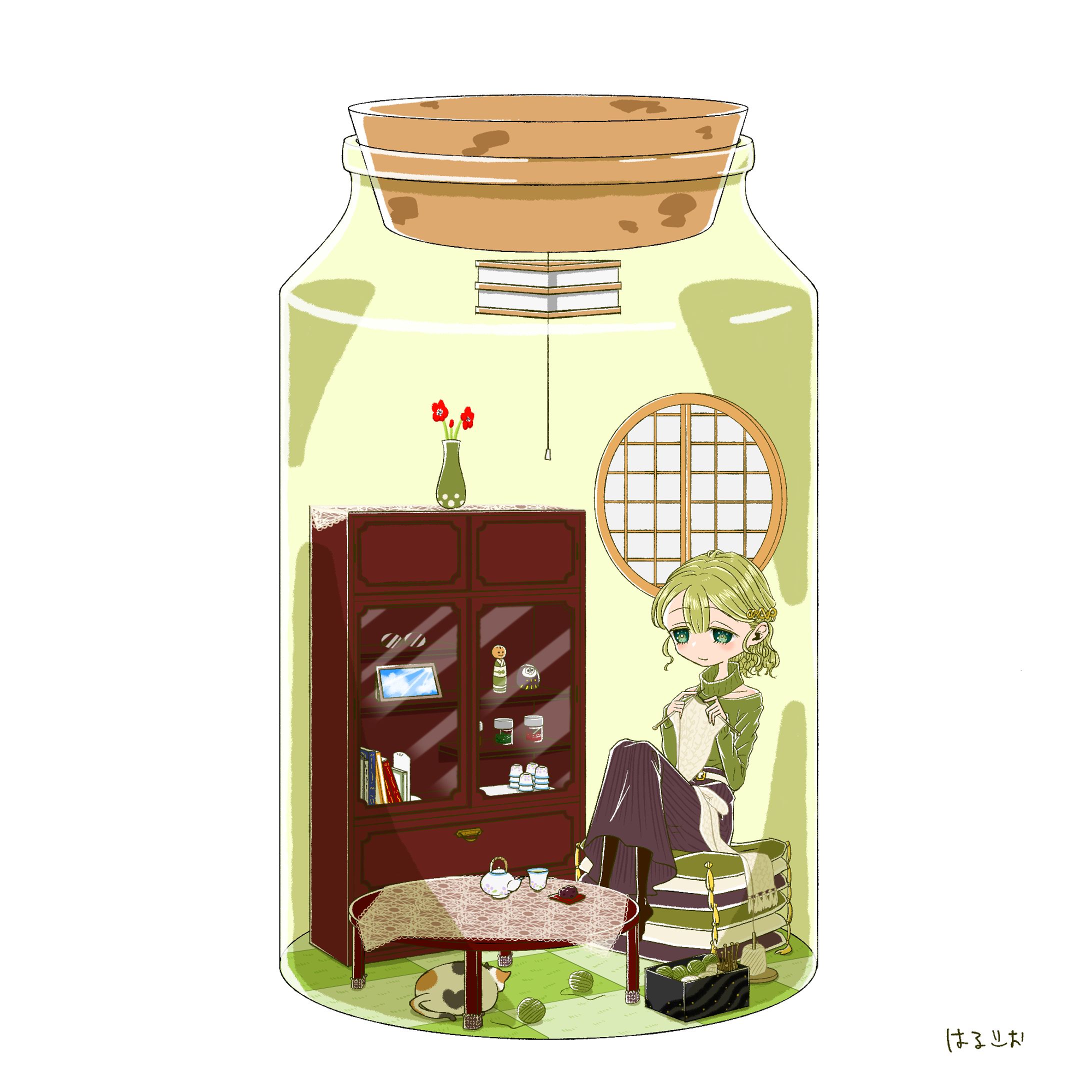 味覚の瓶詰マイルーム【抹茶】-1