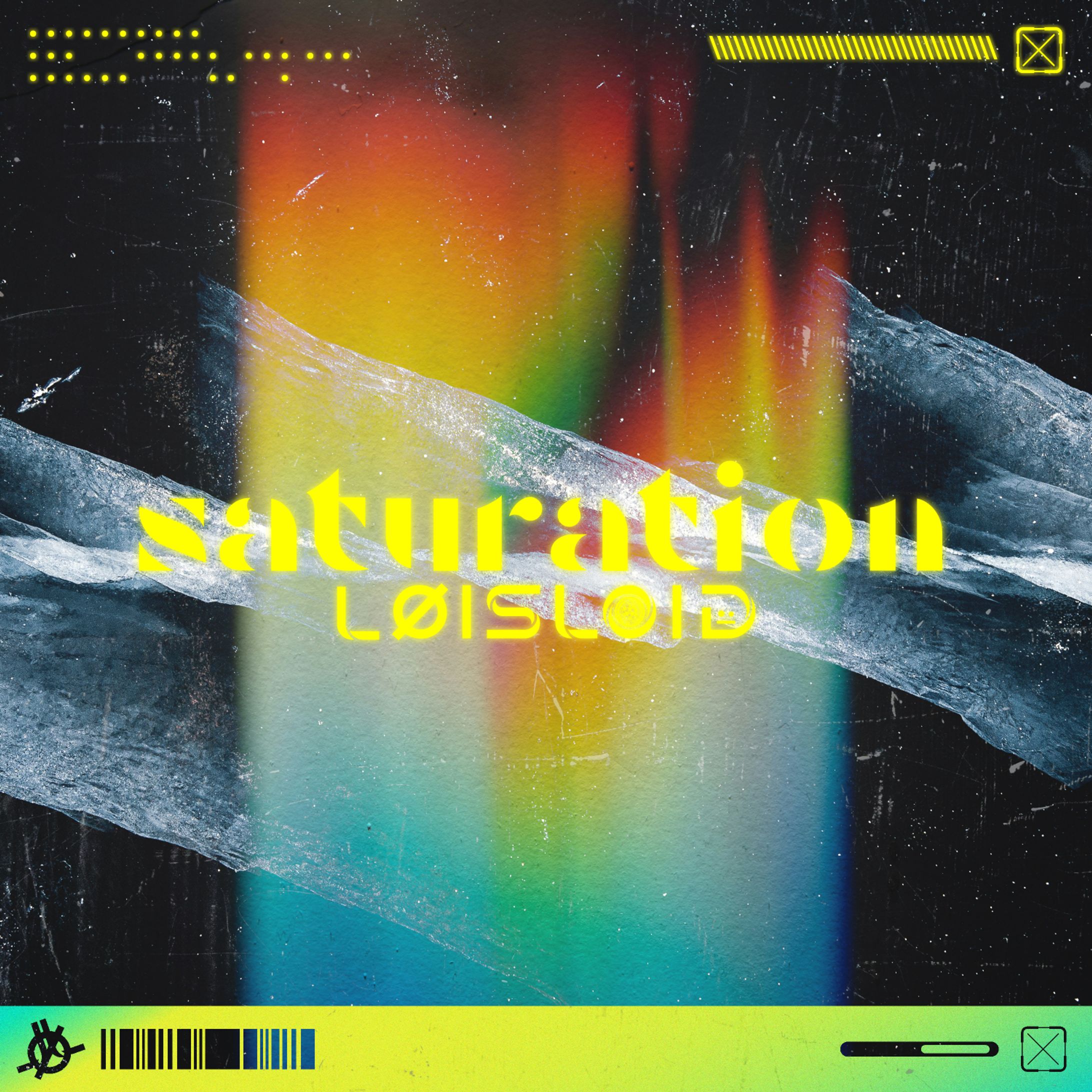 【デザイン】LØISLOID『saturation』配信シングル-1