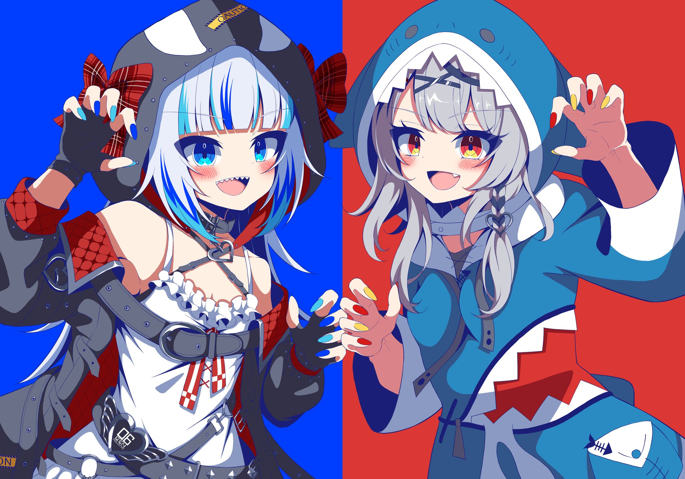 Gura-chan ＆ Chloe-chan-1