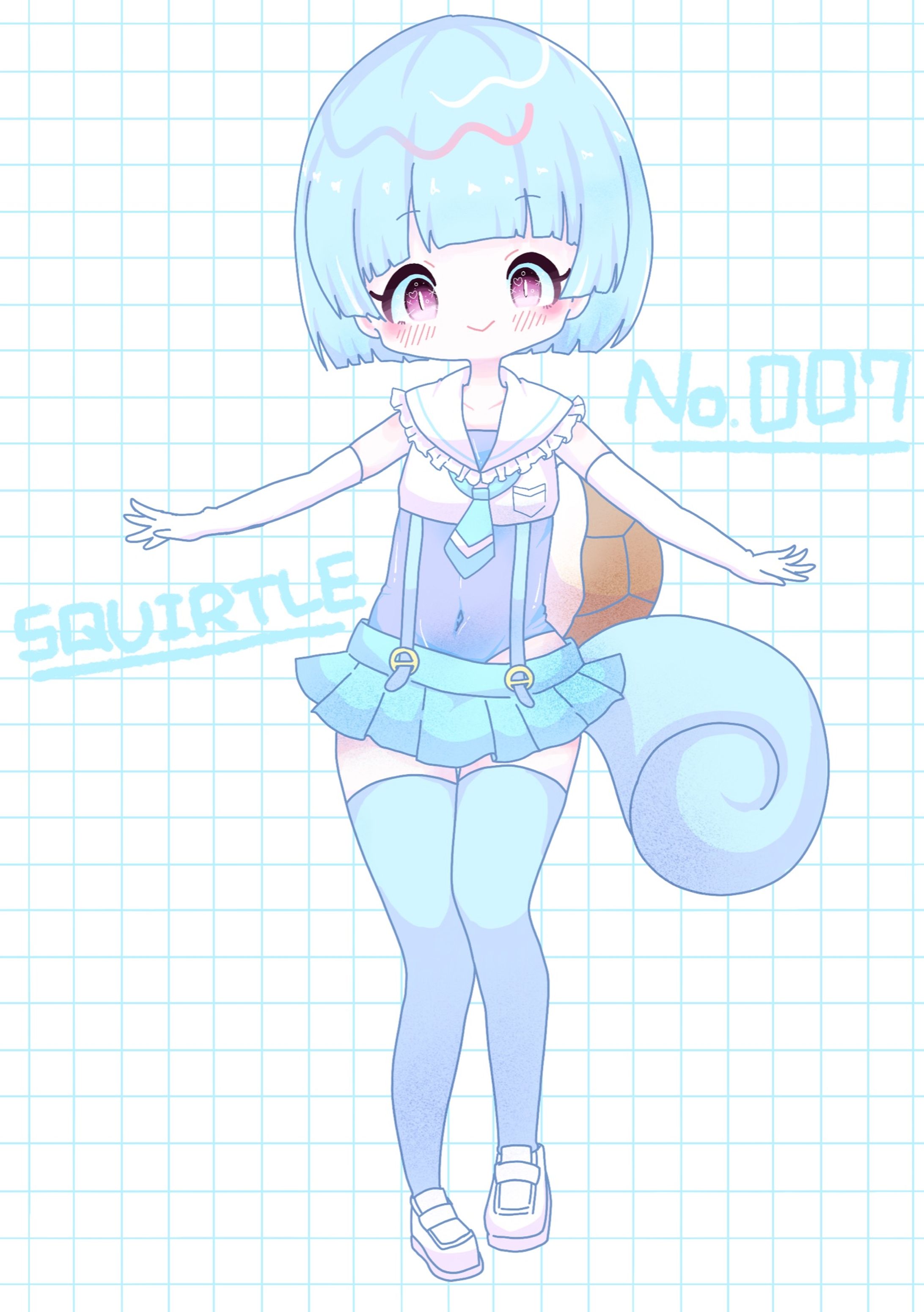 ゼニガメ擬人化-1