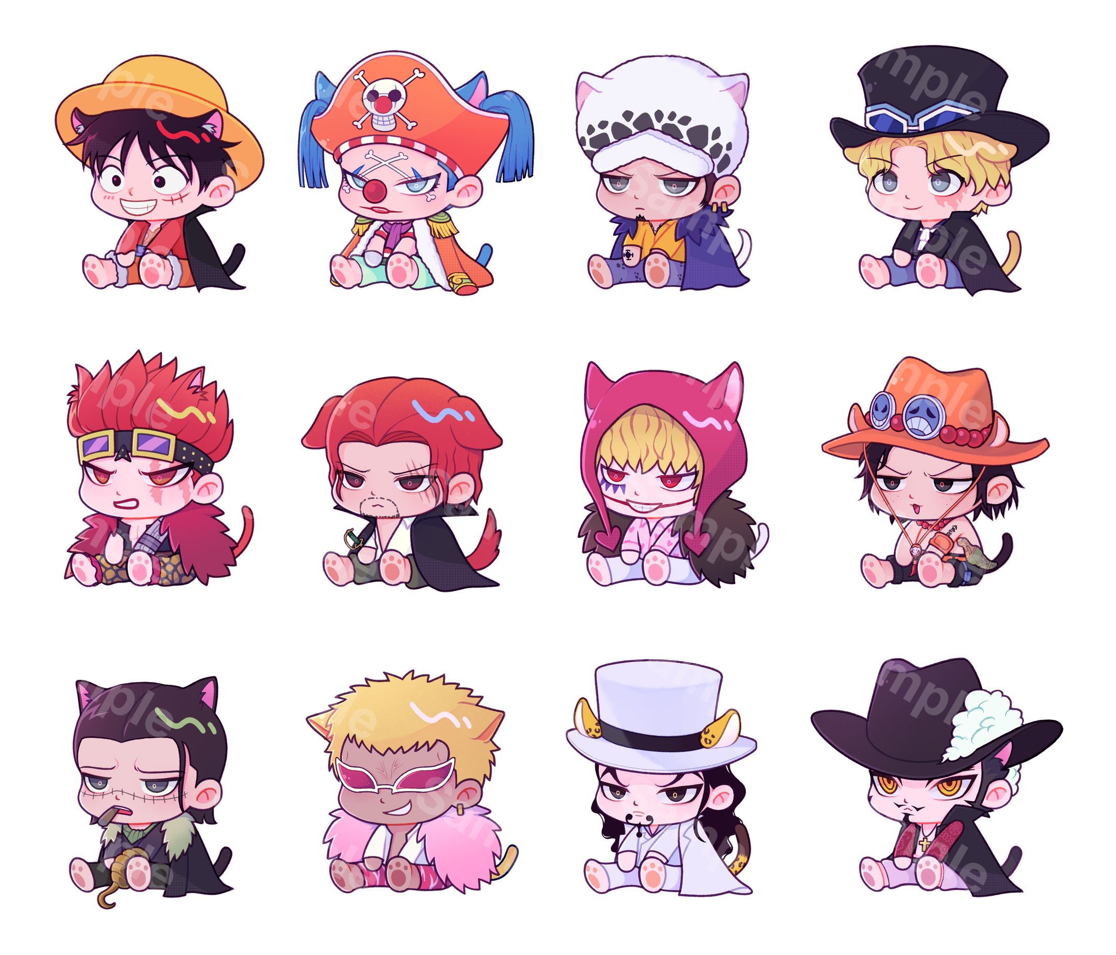 [ONE PIECE] PawPiece Series-1