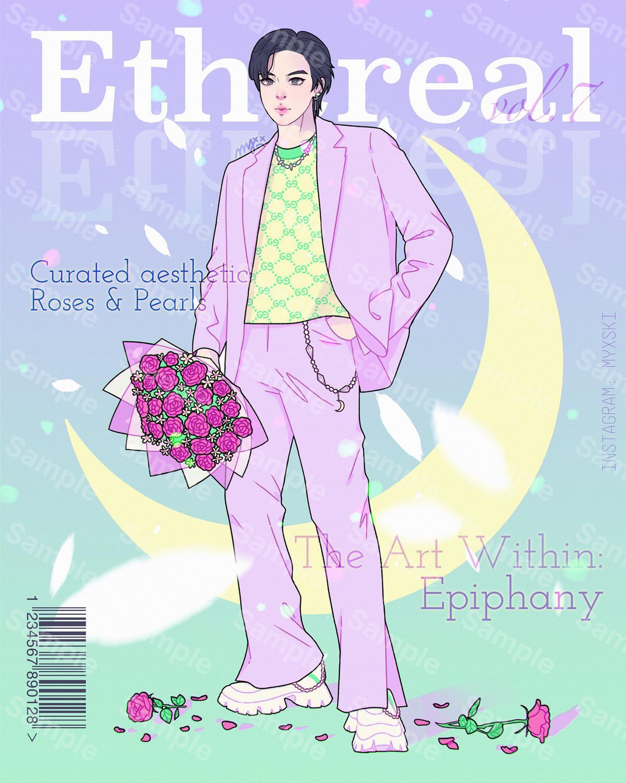 [BTS] Jin Magazine Cover-1