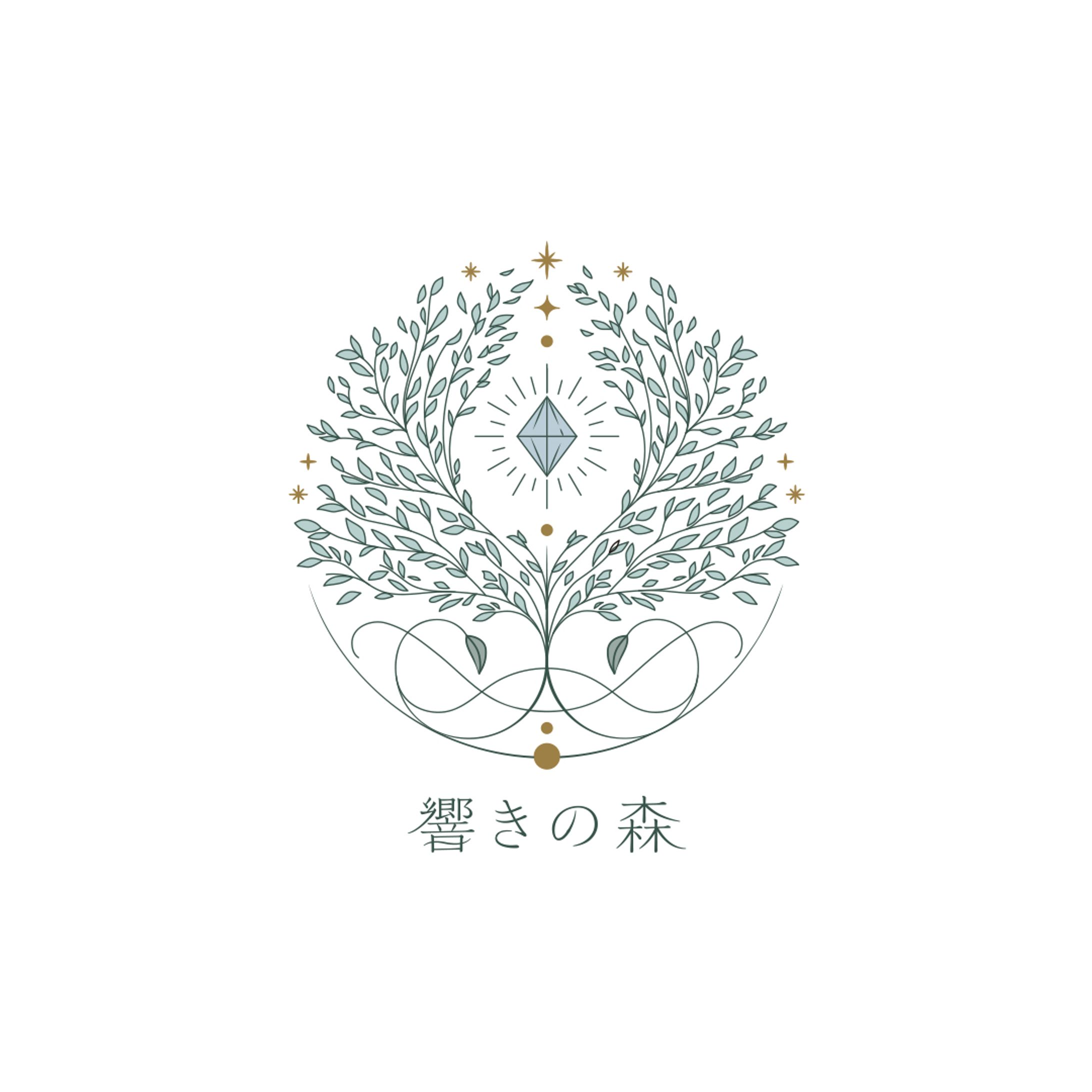 ロゴデザイン｜響きの森 サウンドヒーリング -1
