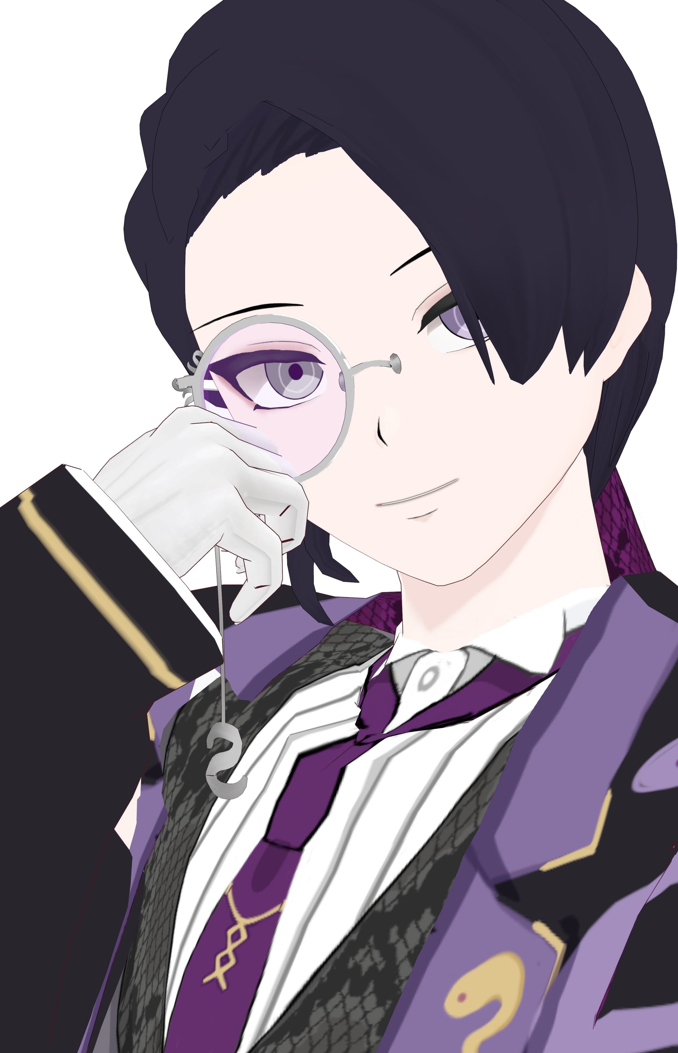 蟒蛇 葬一郎 3Dモデル-1