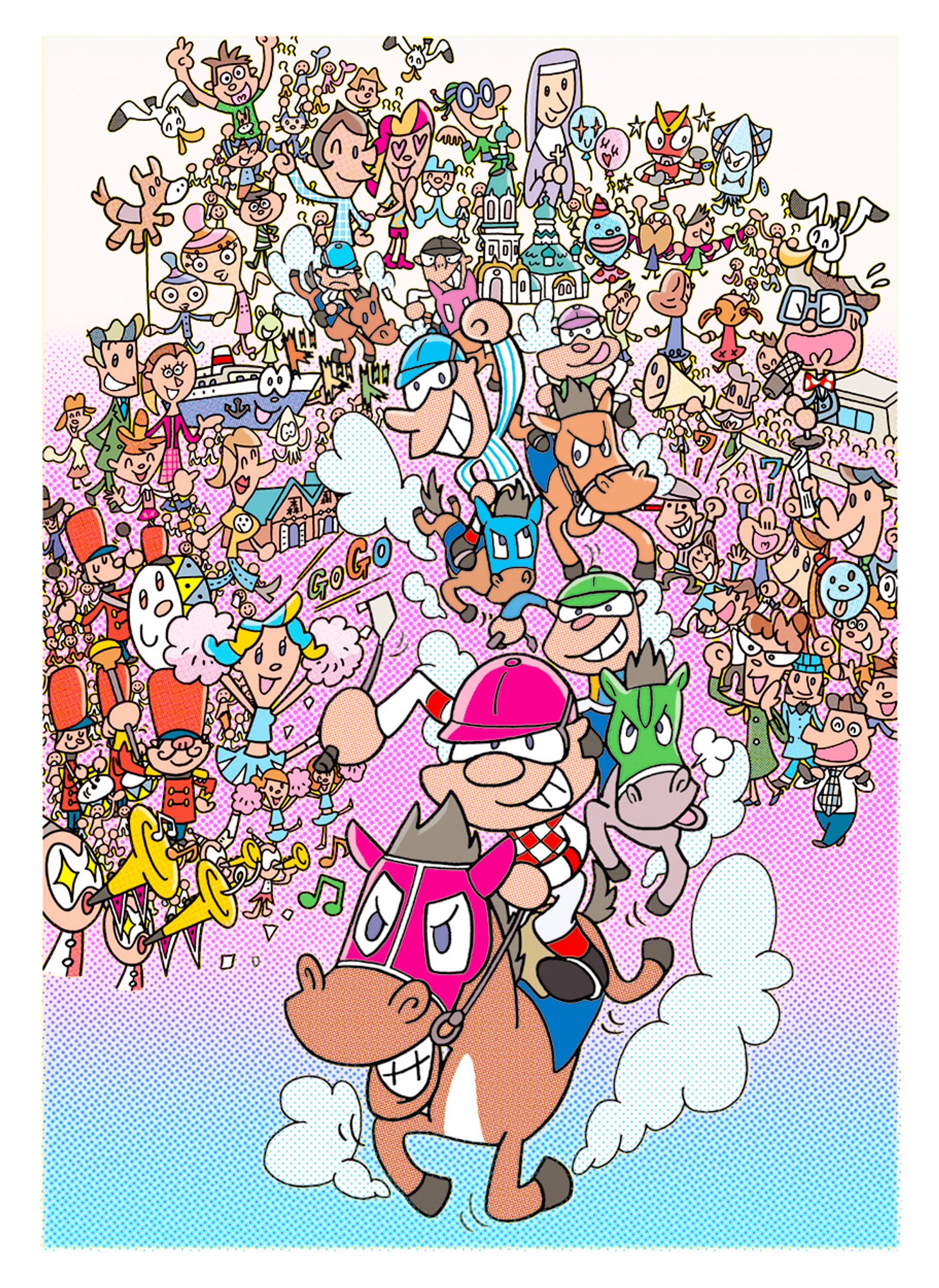 カートゥーンキャラクターイラスト｜人物キャラクター-1