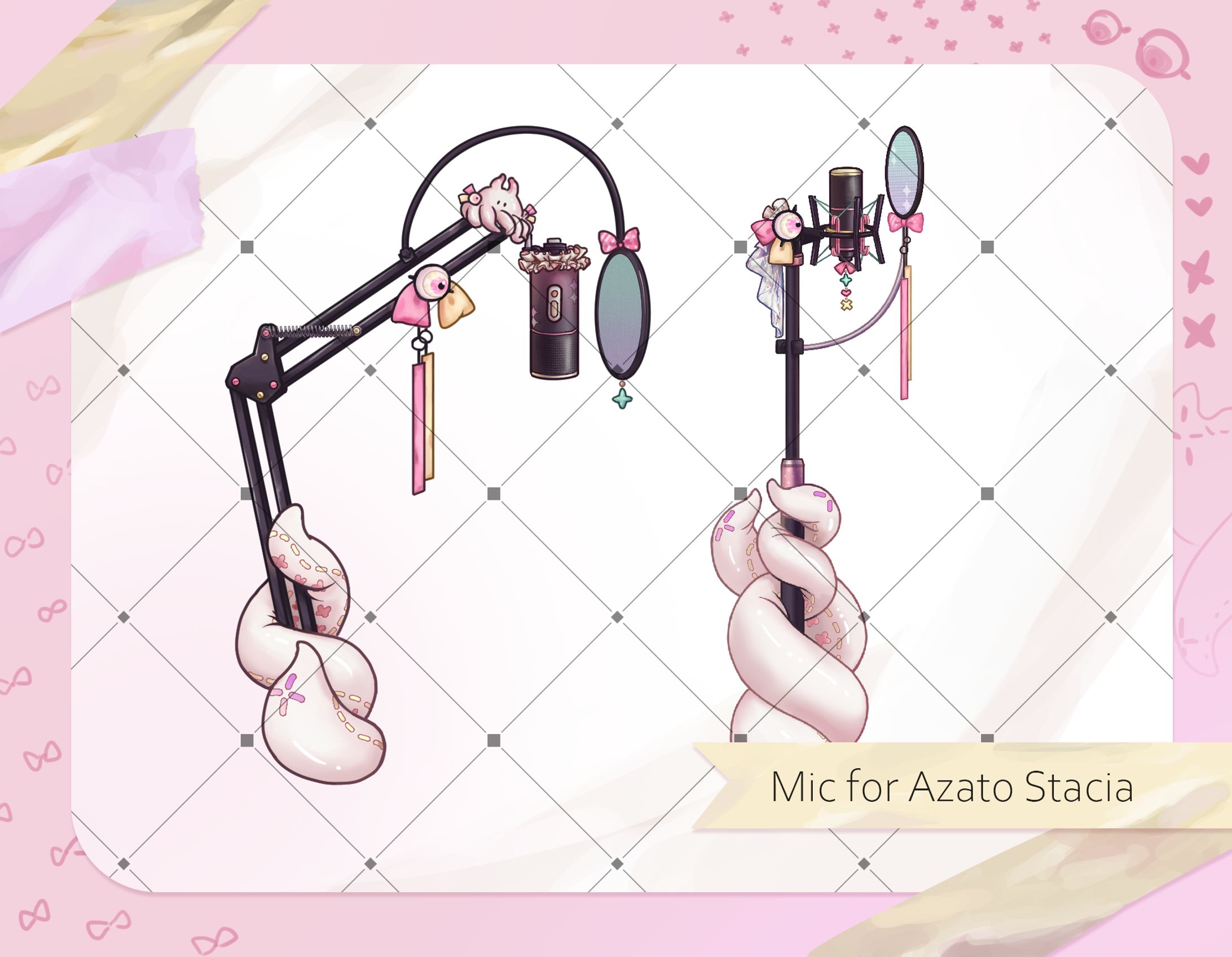 Mic Art Asset for Azato Stacia-1