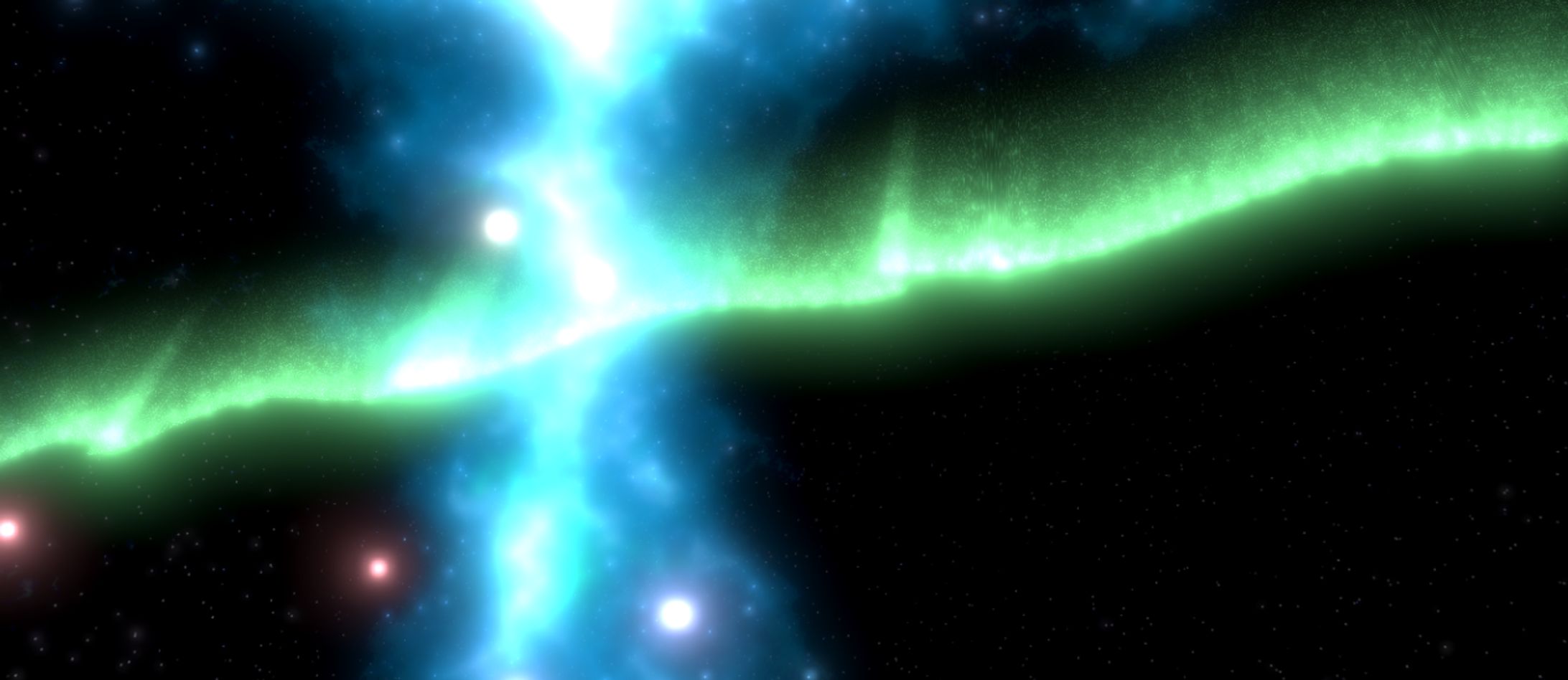 オーロラ(3DCG)-1