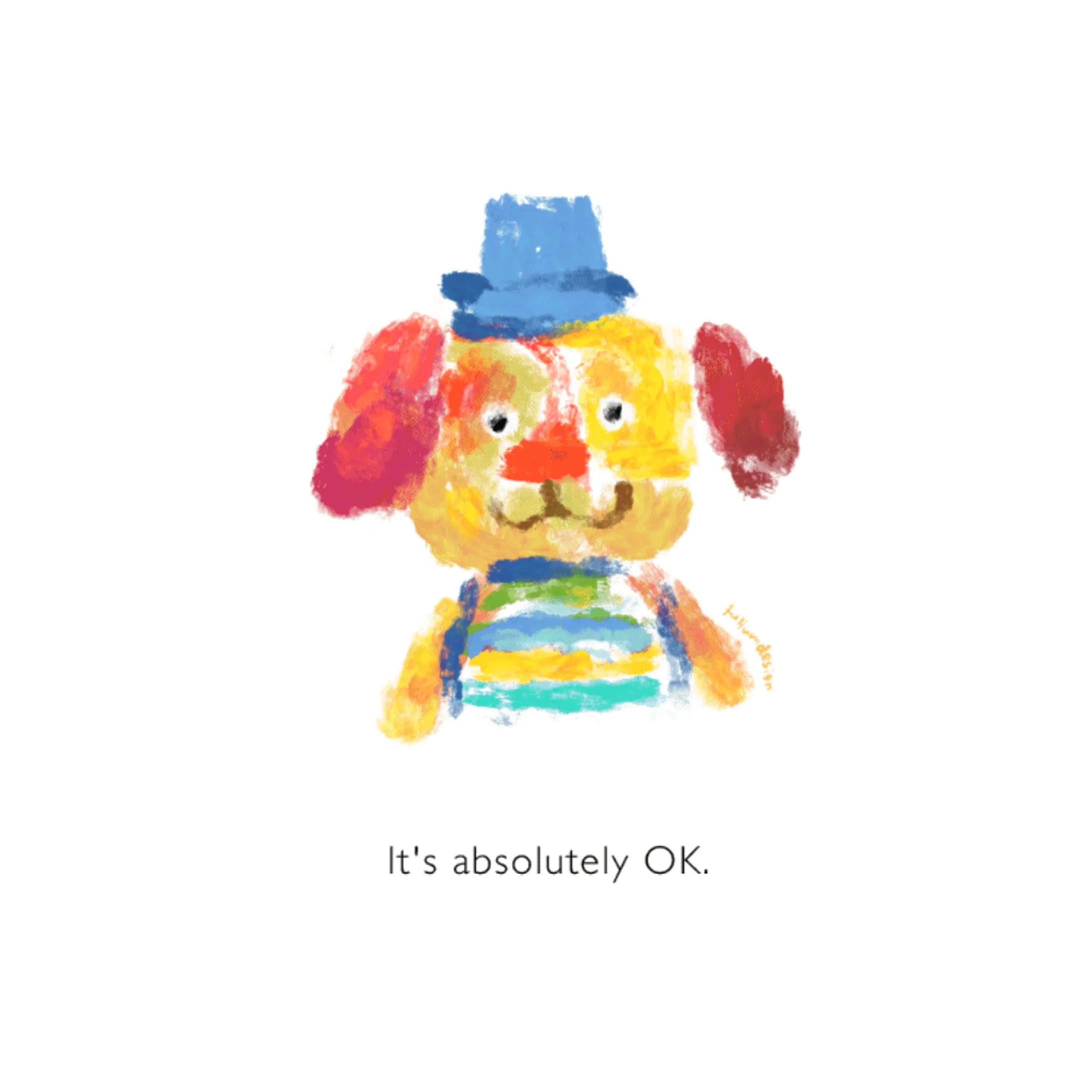 It's absolutely OK.-1