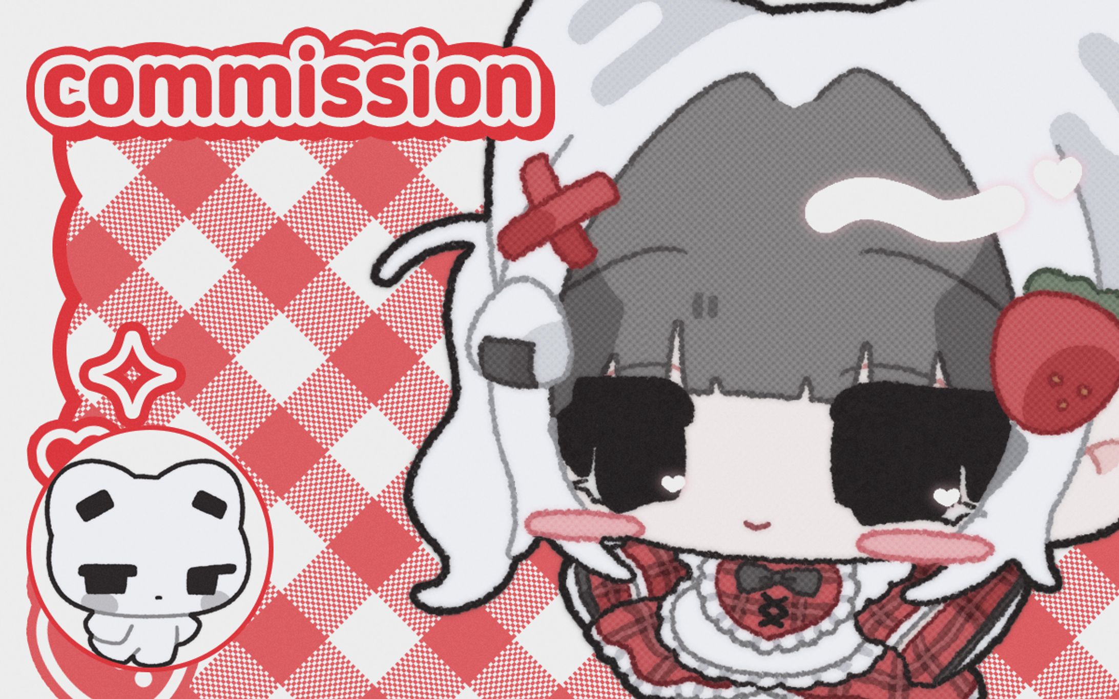 【commission】白苺にぎる様 ED画面-1