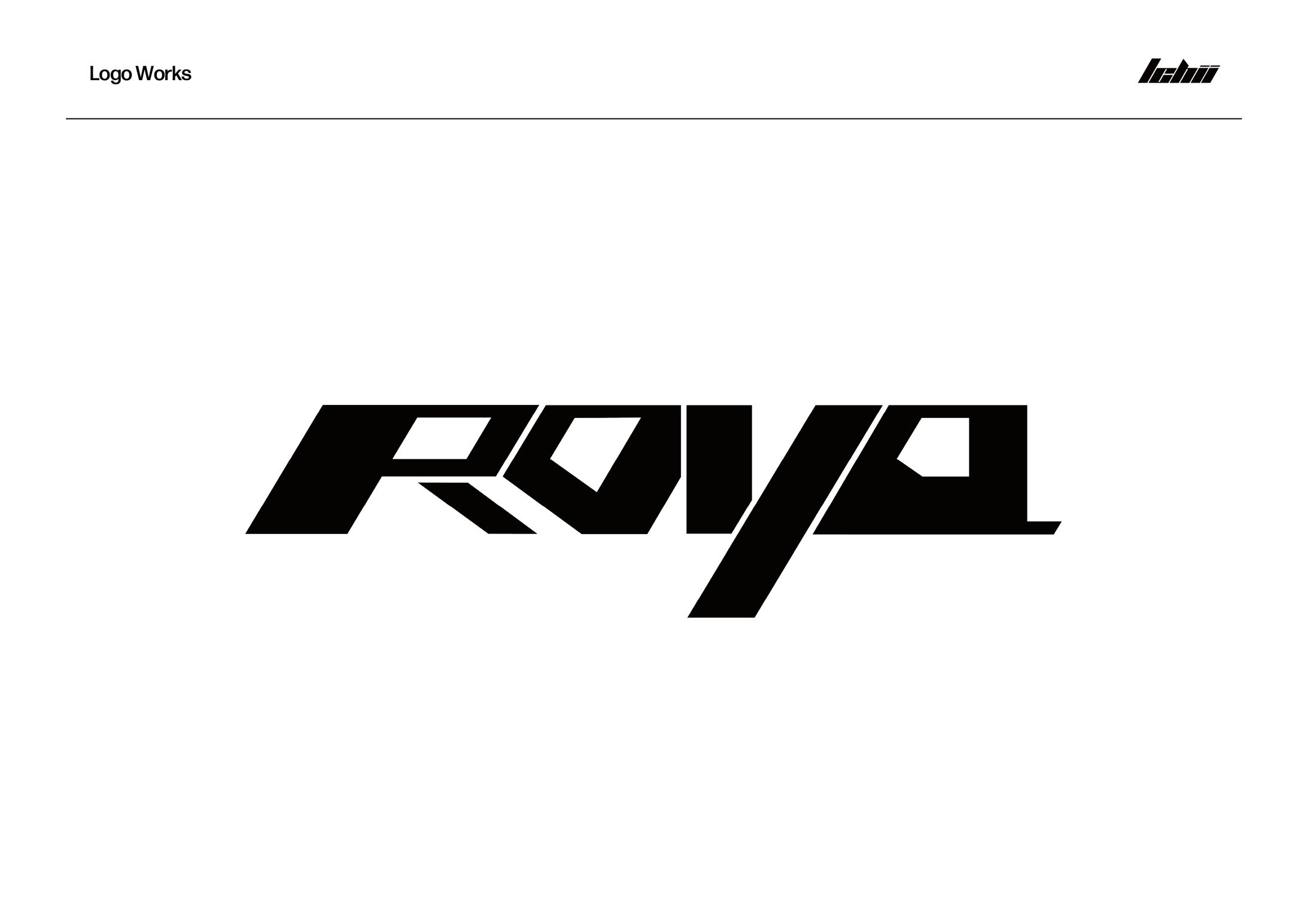 Roya様 アーティストロゴ | ロゴデザイン制作-1