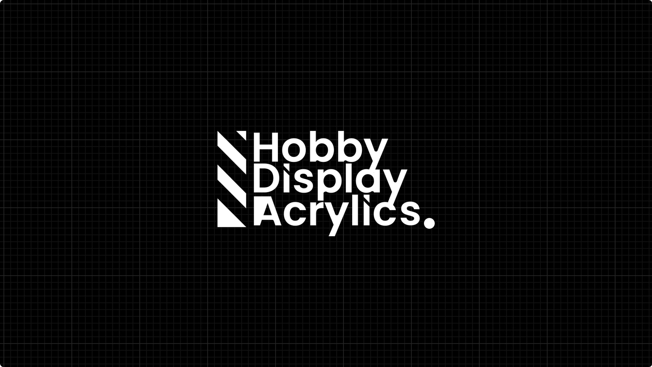 Hobby Display Acrylics - Branding and Posters-1