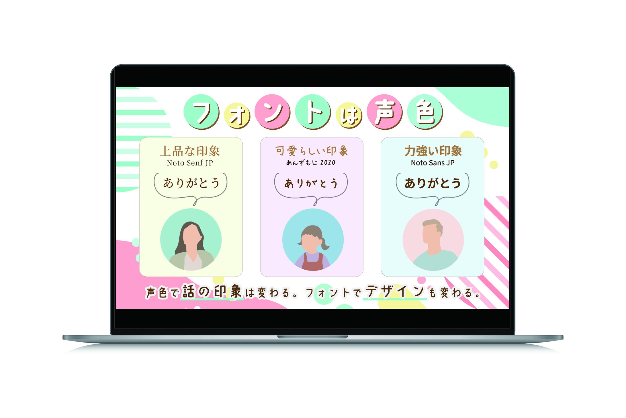 図解：フォントは声色-1