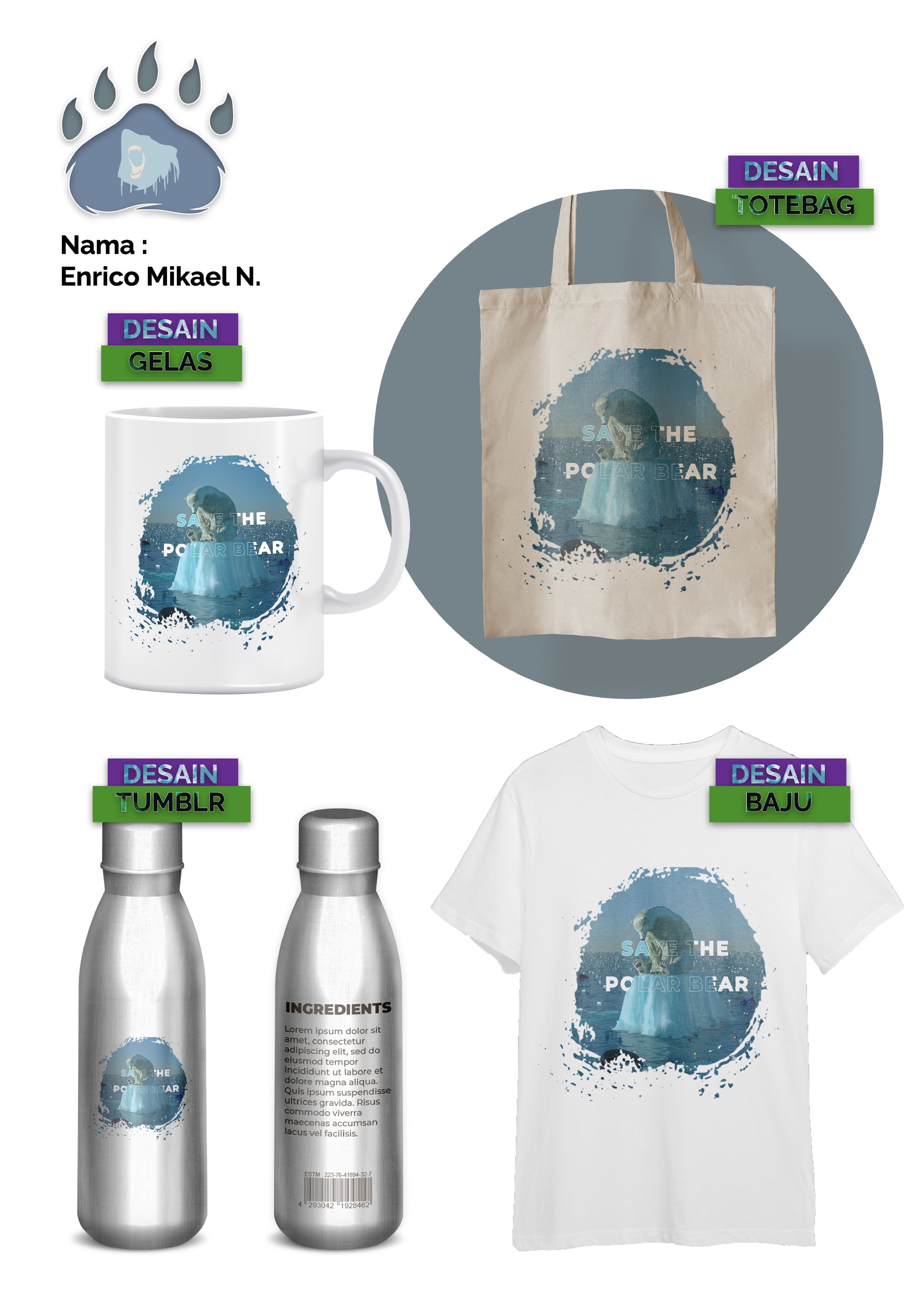 A3 Mockcup & Logo's Color Phylosophy-1