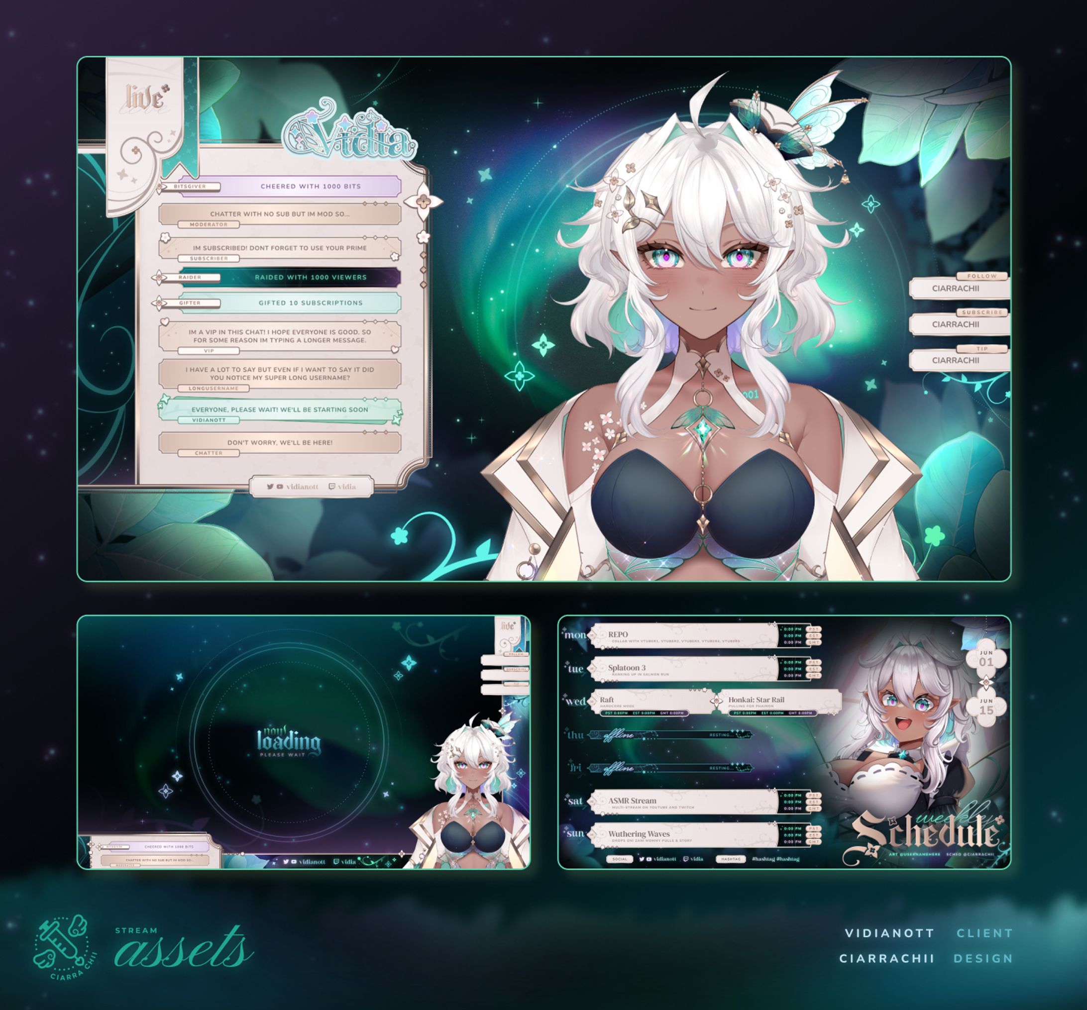 VidiaNott - Overlays & Schedule-1