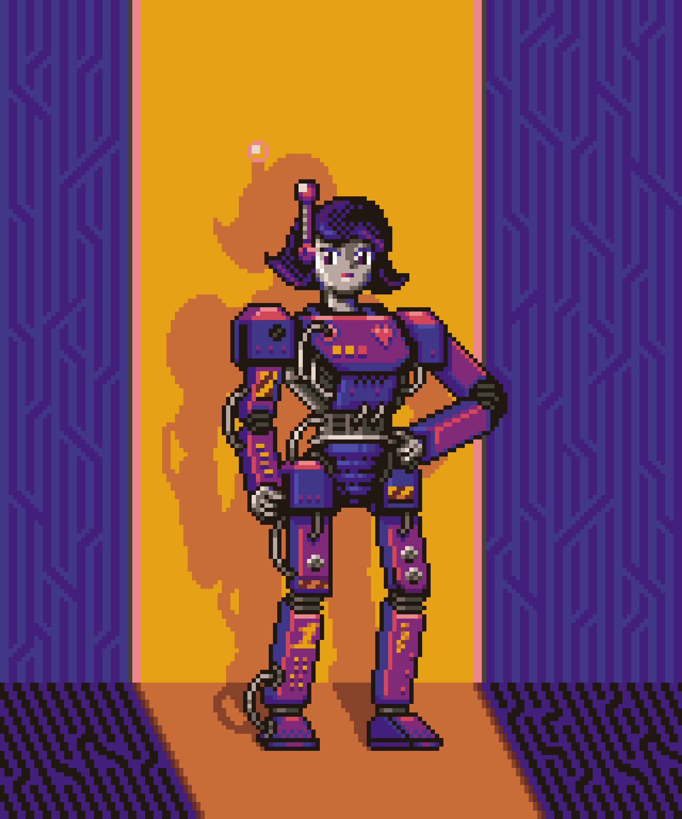 Love Robot (Mecha Study)-1