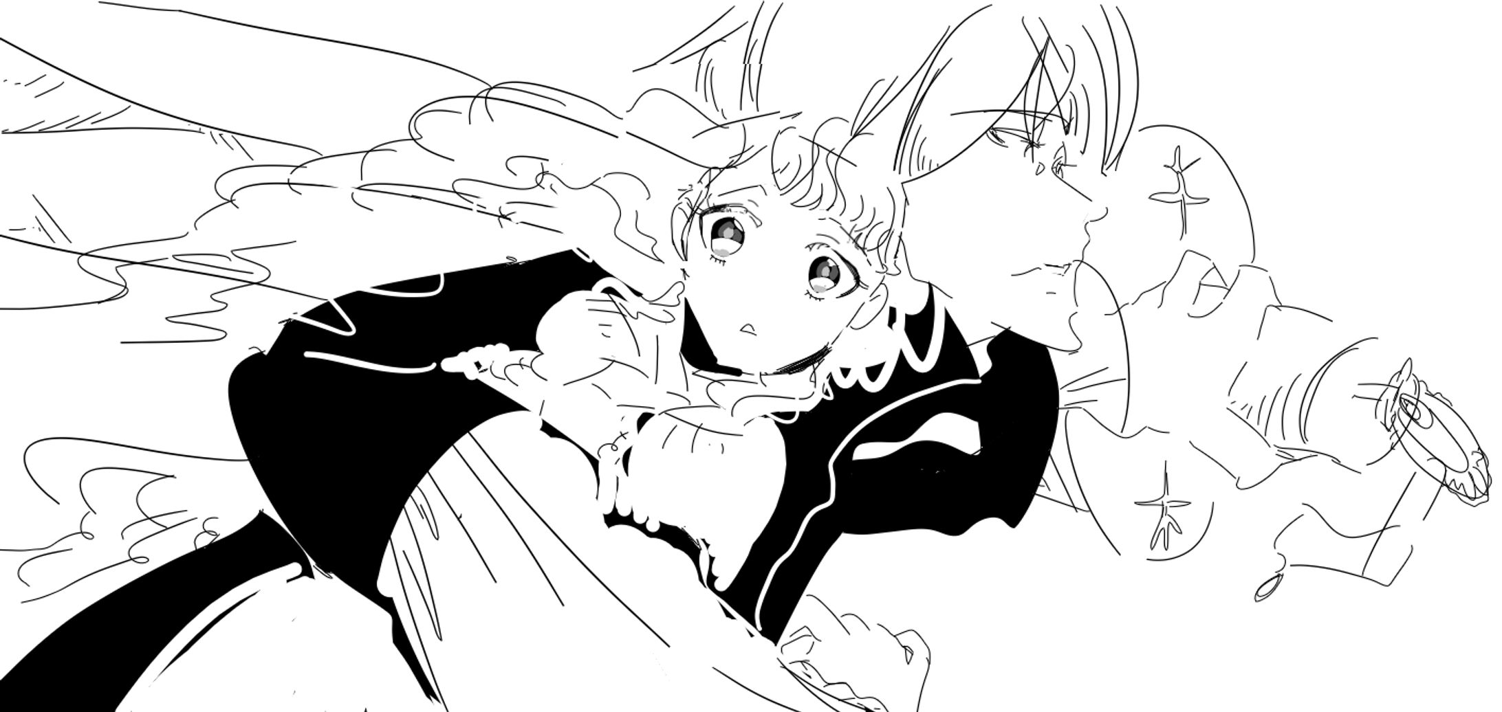 イラスト線画-1