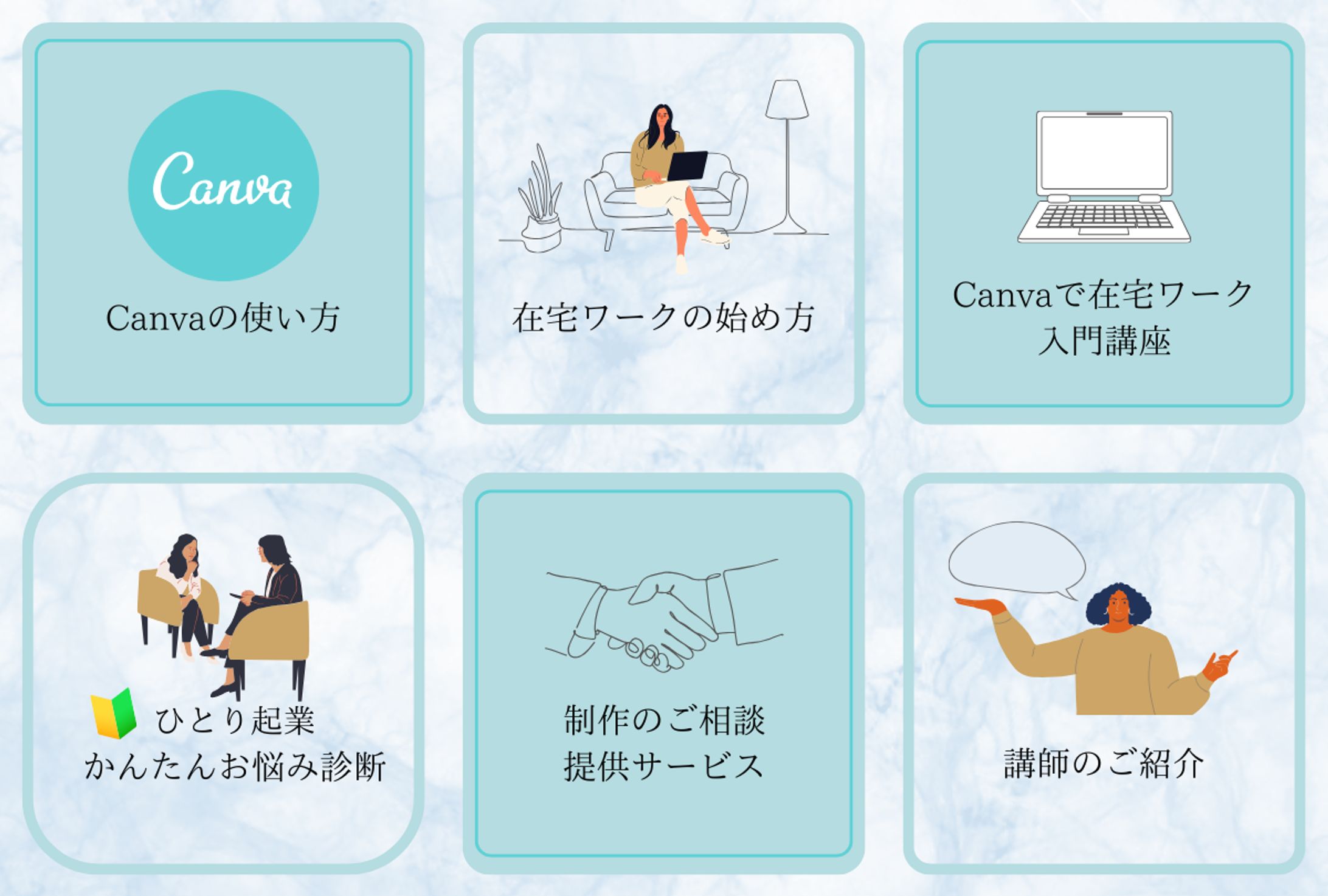 ★Canva講師★LINEリッチメニュー-1
