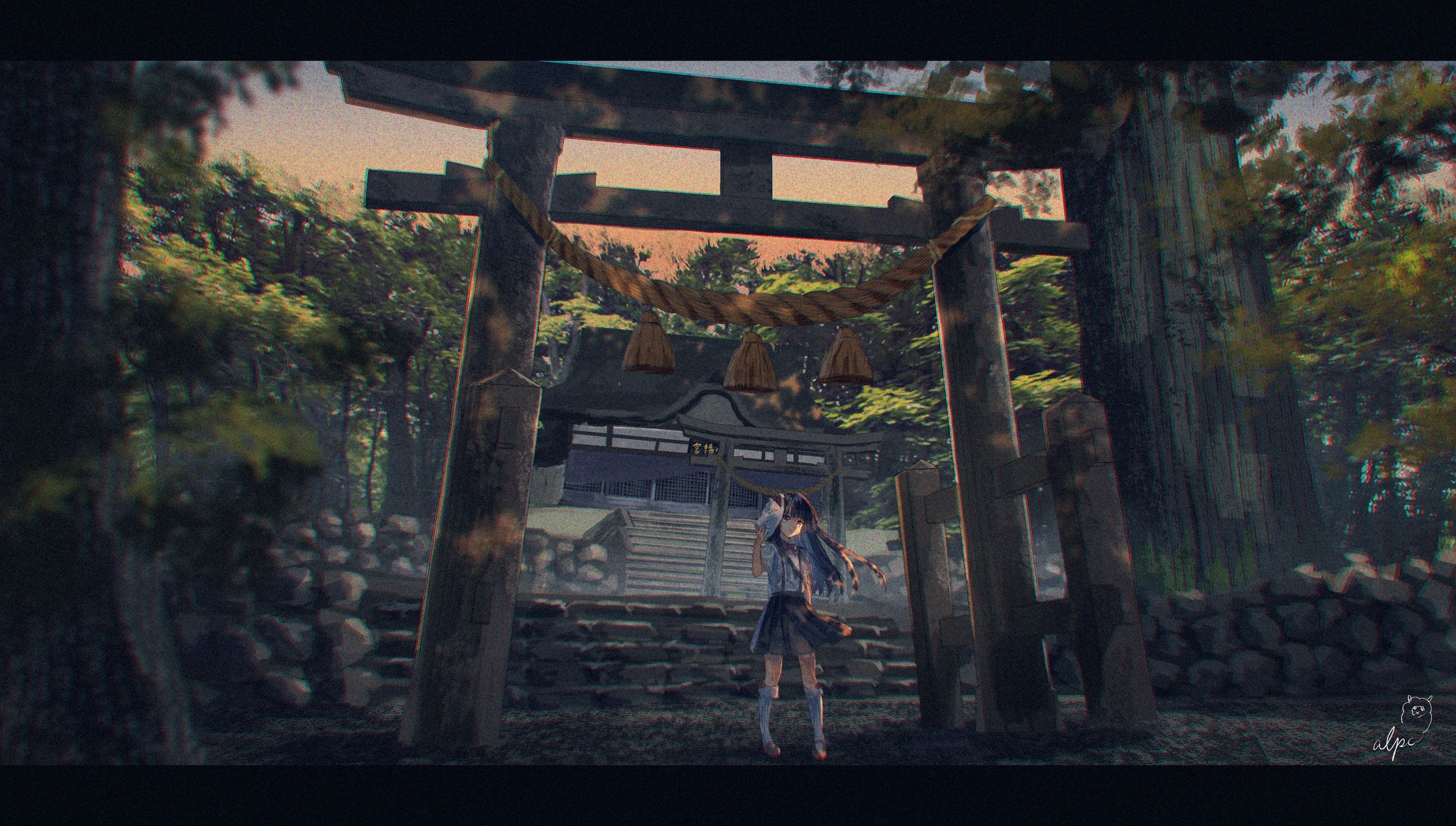 古手神社より-1