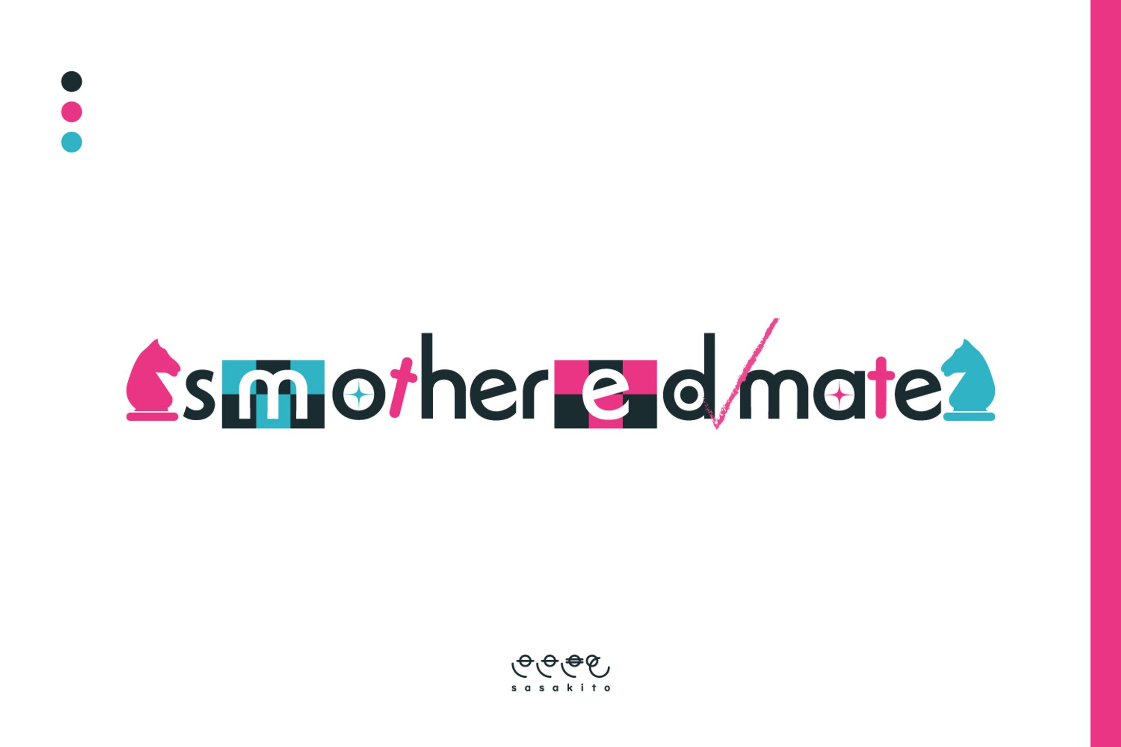 【ロゴタイプ】smotherd mate-1