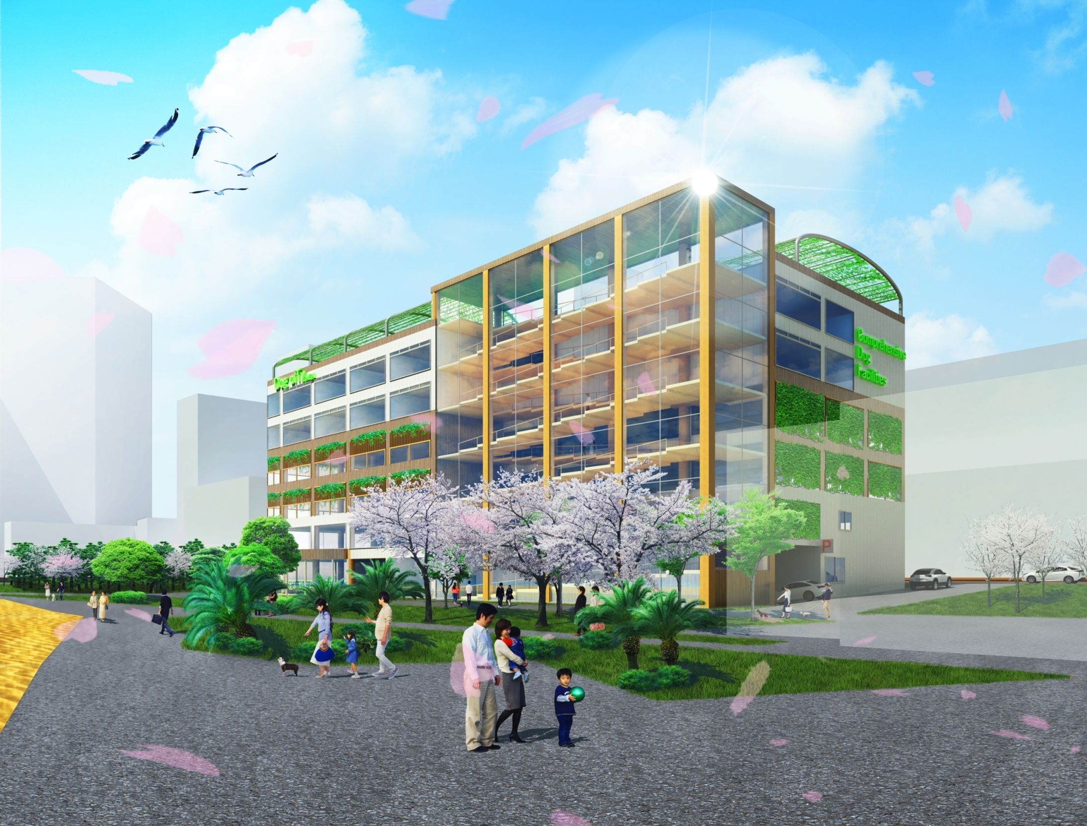 学校卒業作品＿CGパース（2021年）-1