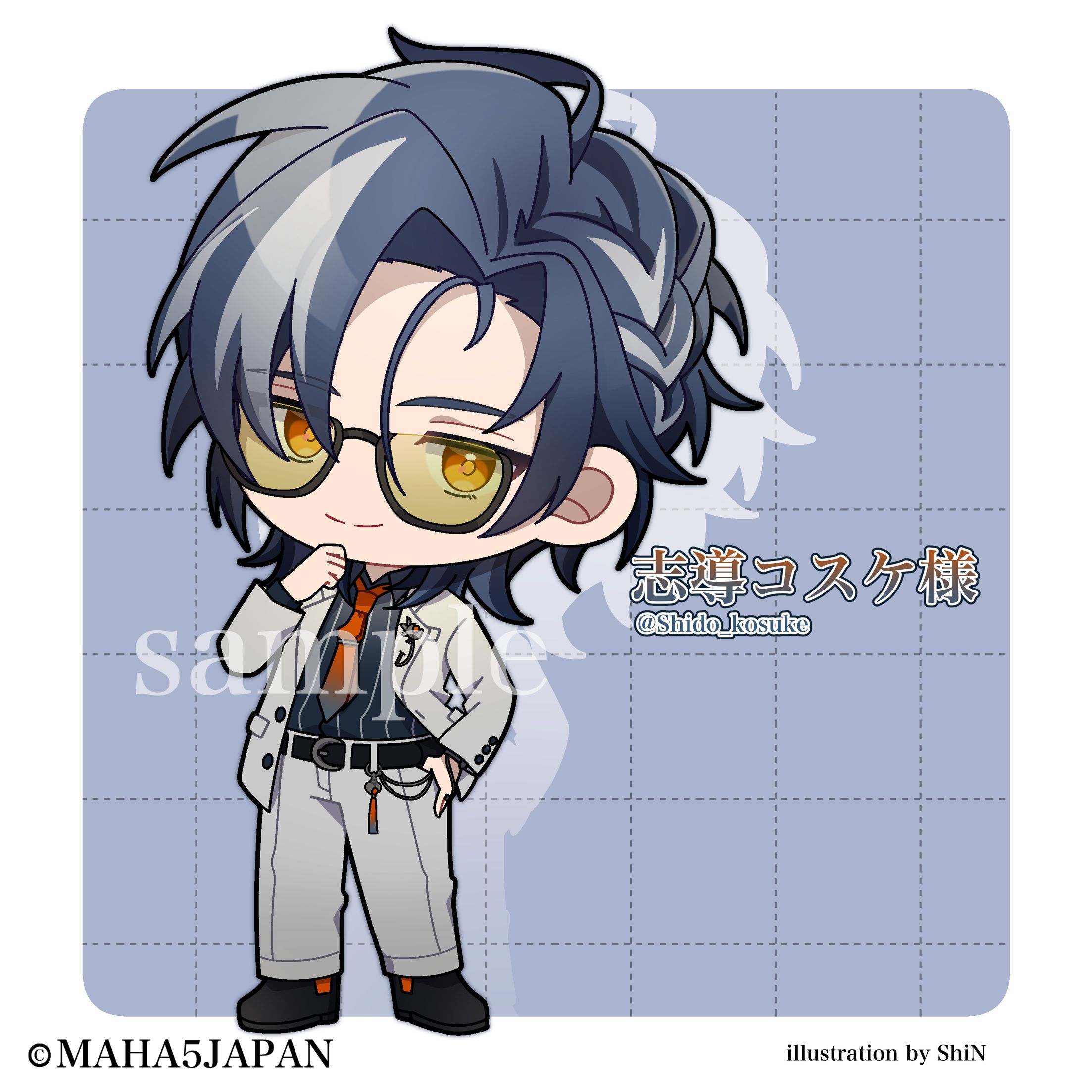 志導コスケ MAHA5JAPAN 3周年記念グッズイラスト-1