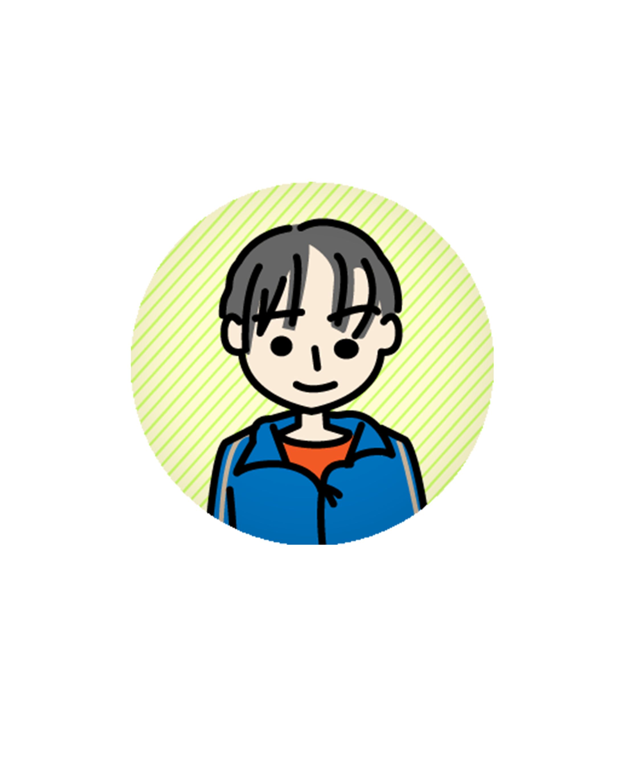 男子(細ストライプ投稿)-1