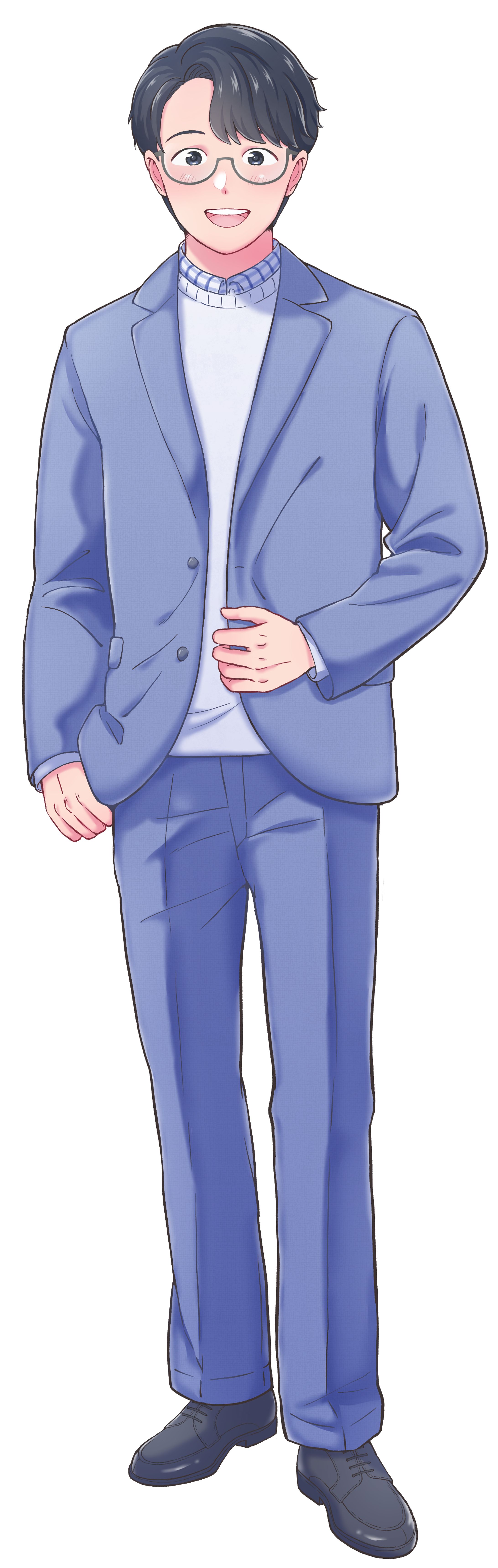 新横浜グレイスホテル様_全身イラスト-1